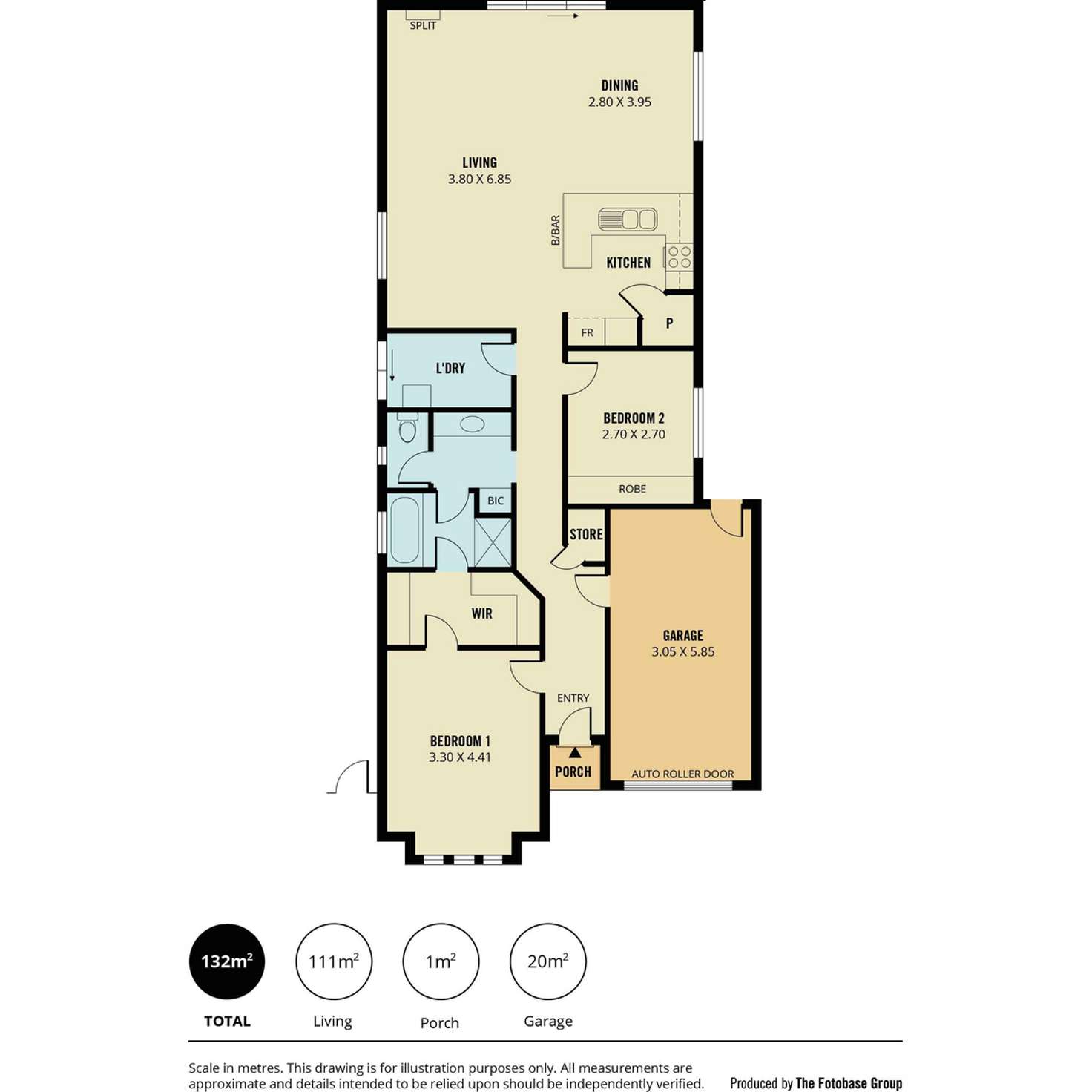 Floorplan of Homely unit listing, 6/34 York Terrace, Salisbury SA 5108