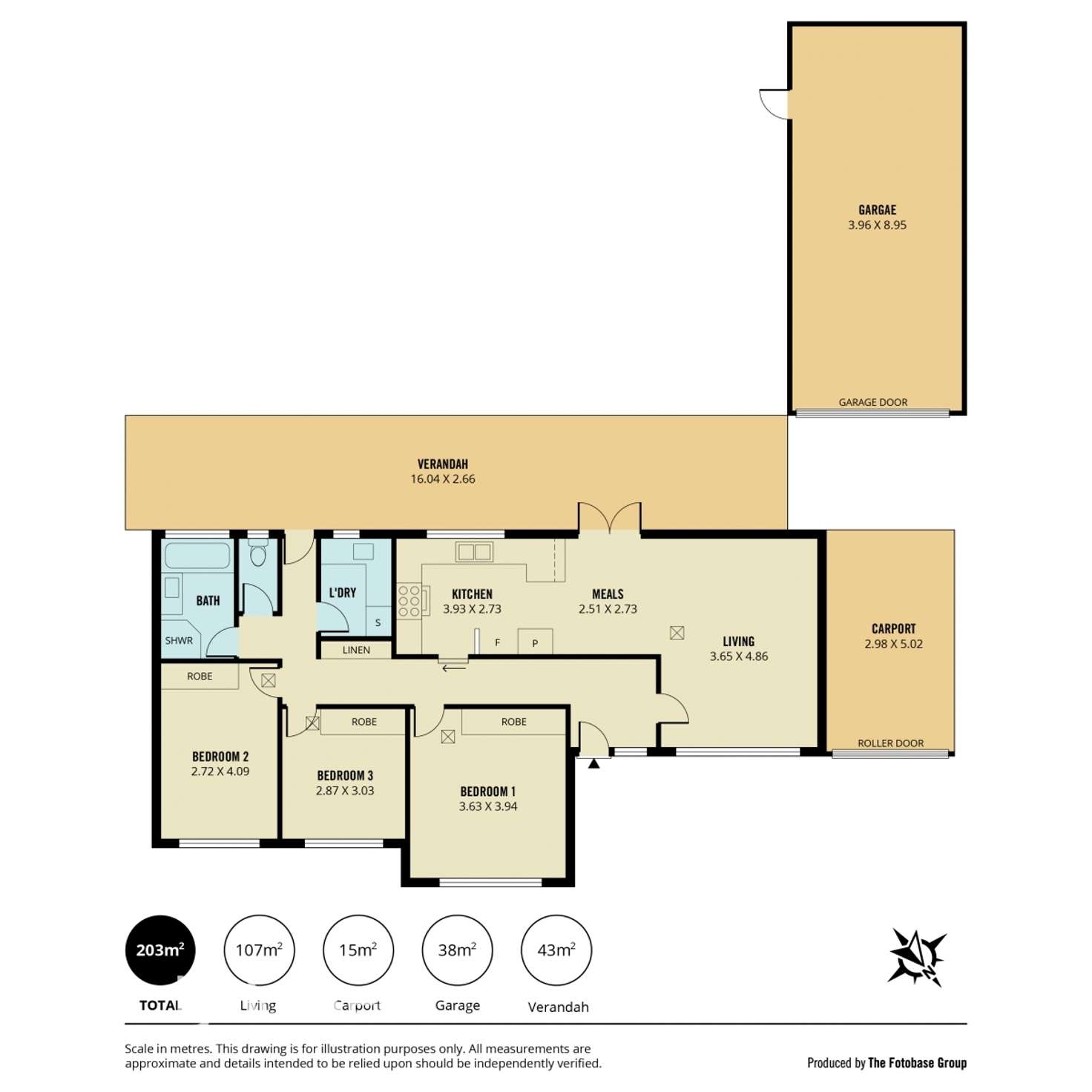 Floorplan of Homely house listing, 7 Graylon Way, Salisbury Park SA 5109