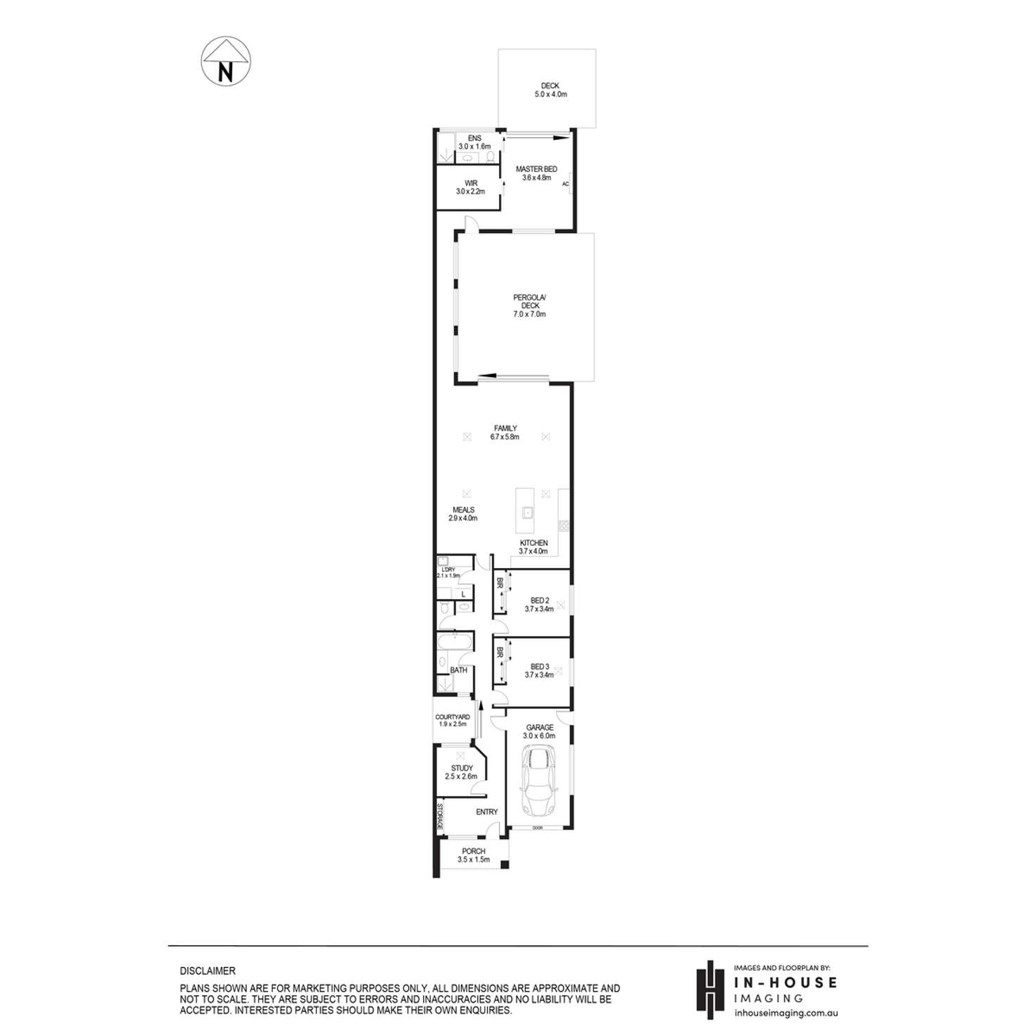 Floorplan of Homely house listing, 30a Hampden Street, Firle SA 5070