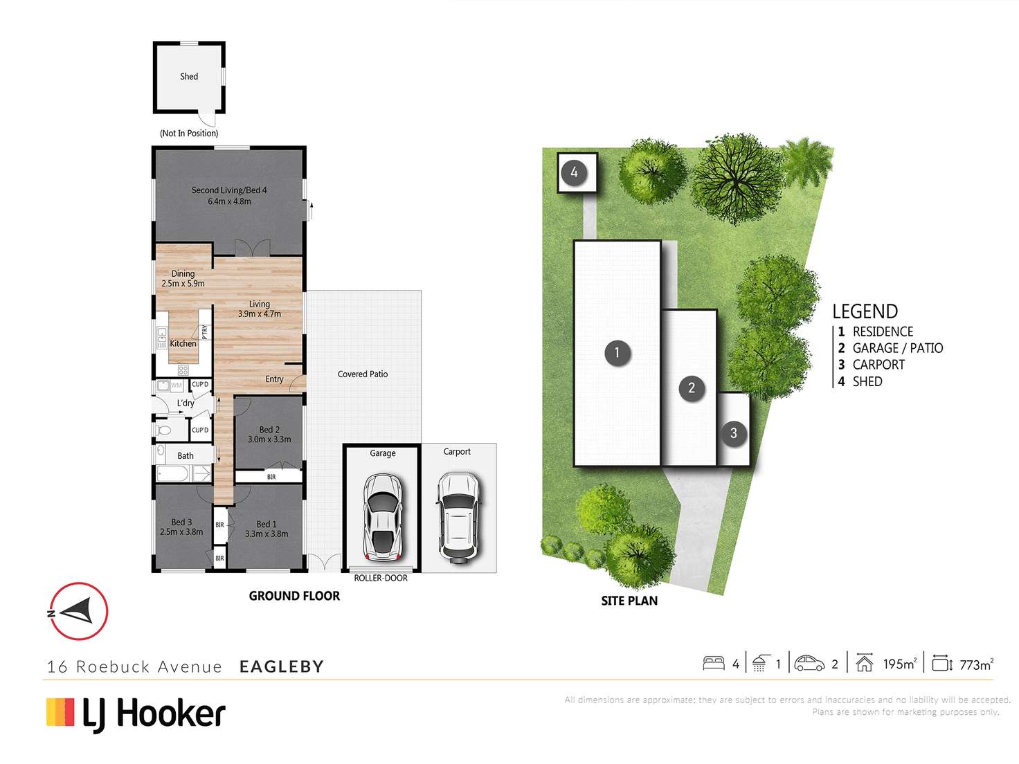 Floorplan of Homely house listing, 16 Roebuck Avenue, Eagleby QLD 4207