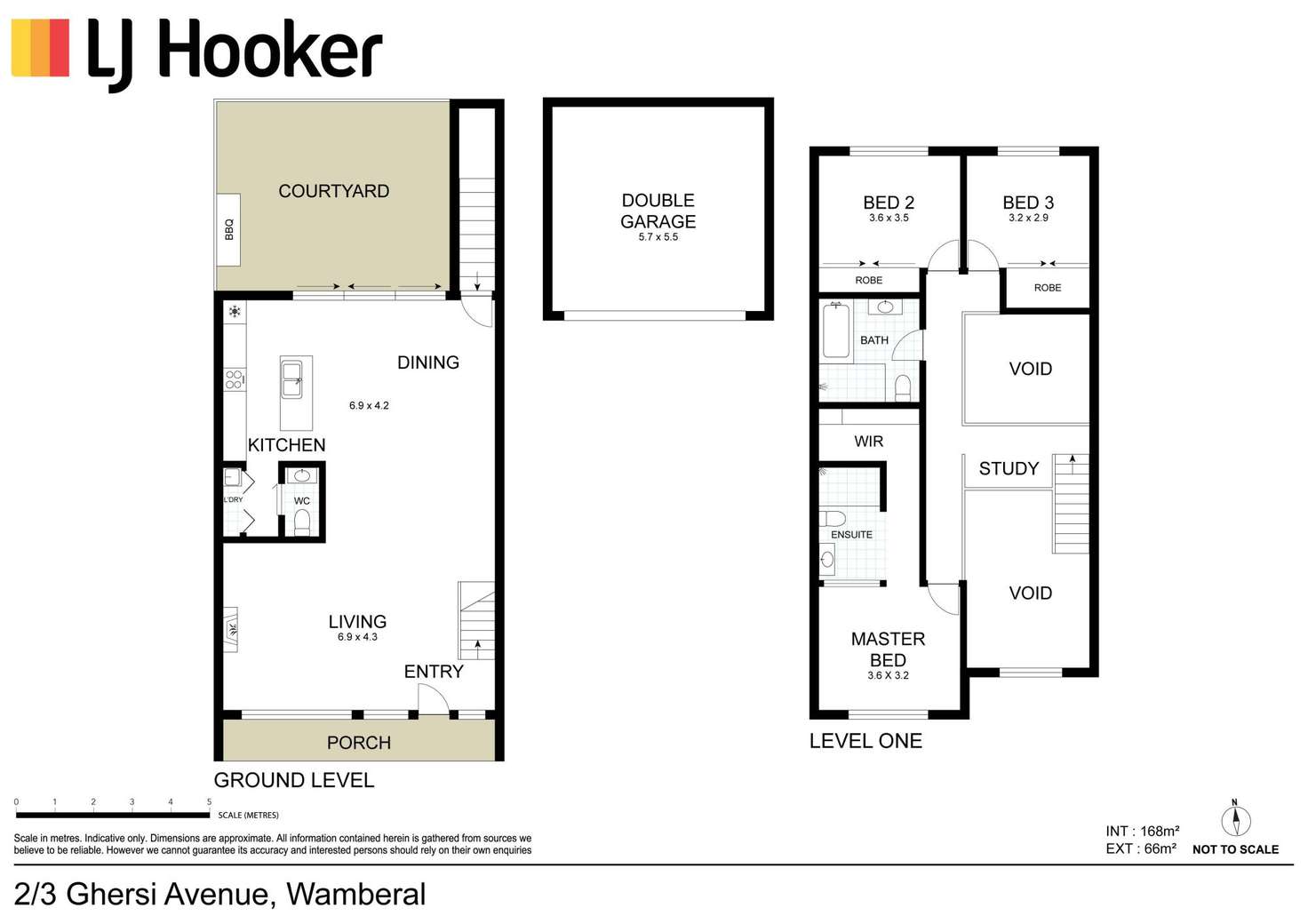 Floorplan of Homely townhouse listing, 2/3 Ghersi Avenue, Wamberal NSW 2260