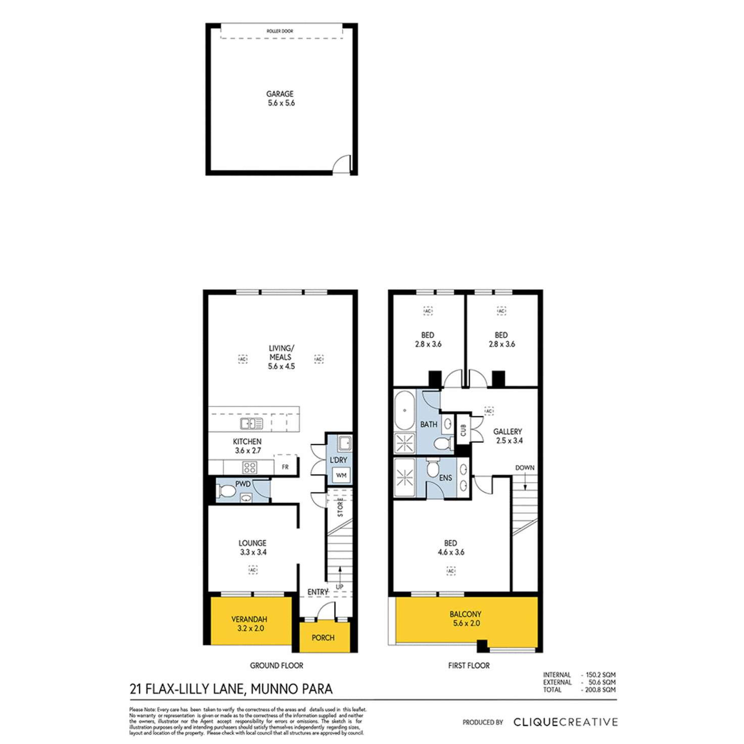 Floorplan of Homely house listing, 21 Flax-Lily Lane, Munno Para SA 5115