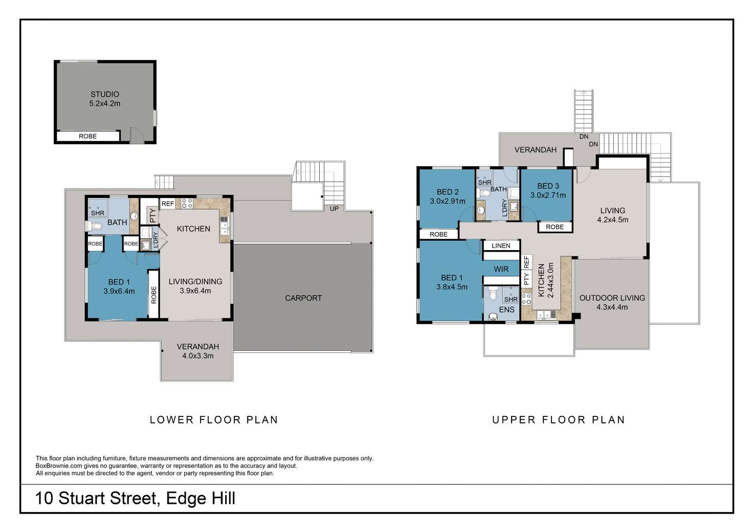 Floorplan of Homely house listing, 10 Stuart Street, Edge Hill QLD 4870