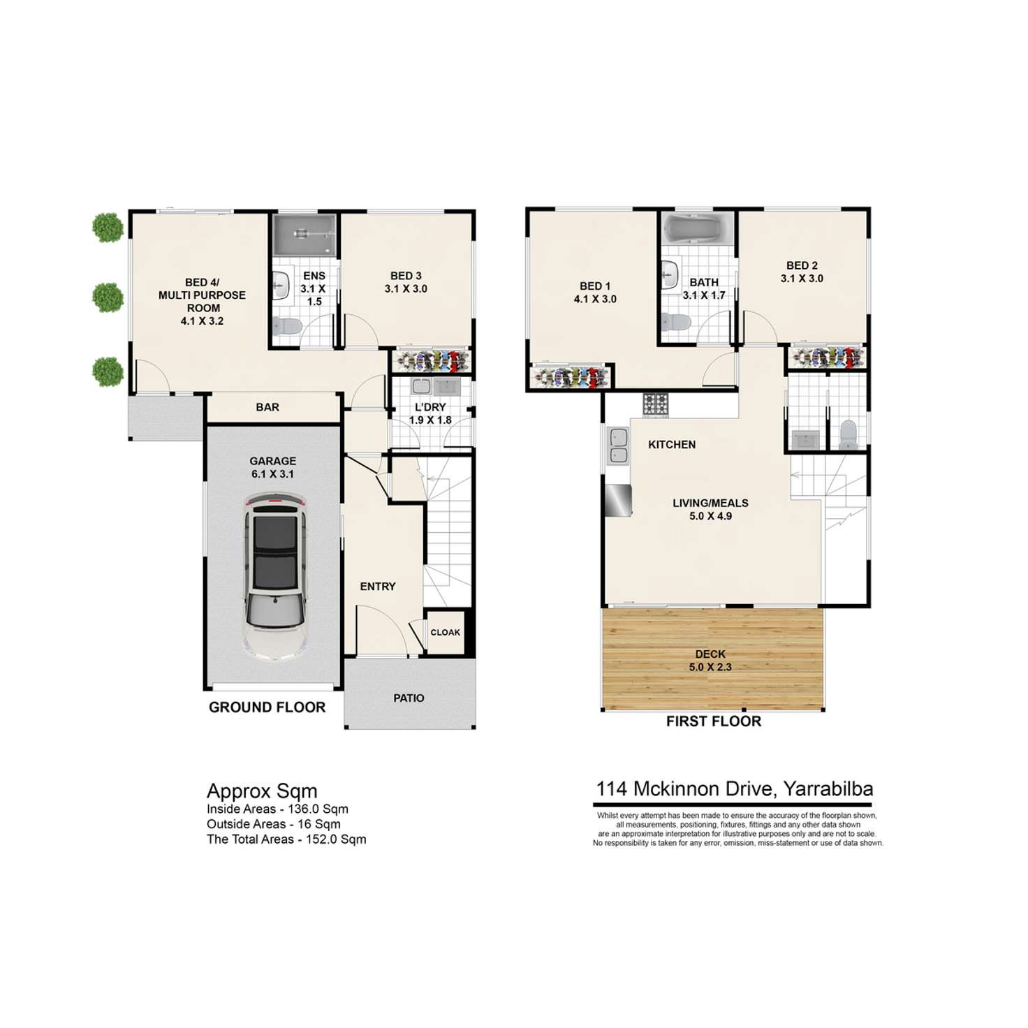Floorplan of Homely house listing, 114 McKinnon Drive, Yarrabilba QLD 4207