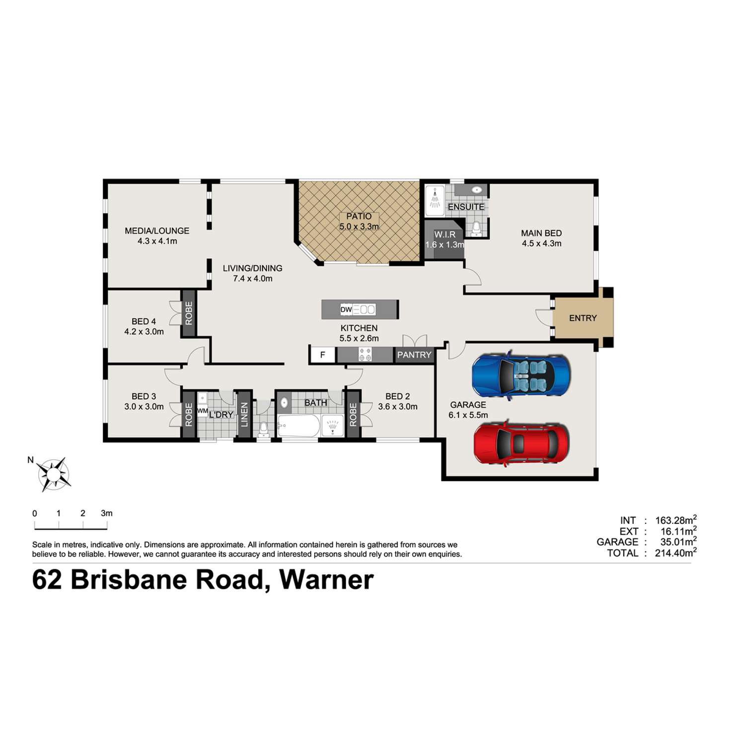 Floorplan of Homely house listing, 62 Brisbane Road, Warner QLD 4500