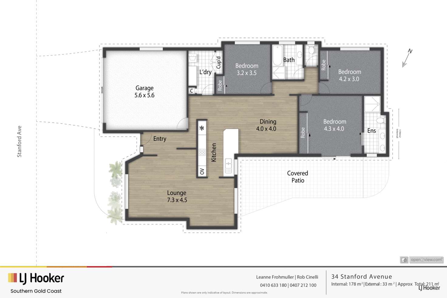 Floorplan of Homely house listing, 34 Stanford Avenue, Varsity Lakes QLD 4227