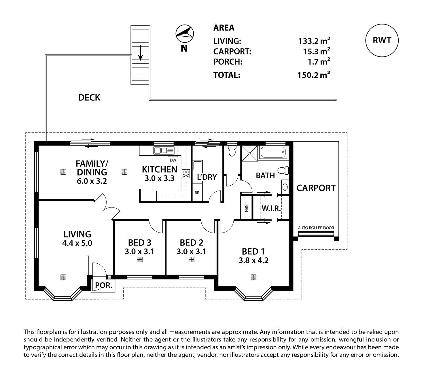 Floorplan of Homely house listing, 32 Clydesdale Place, Nairne SA 5252