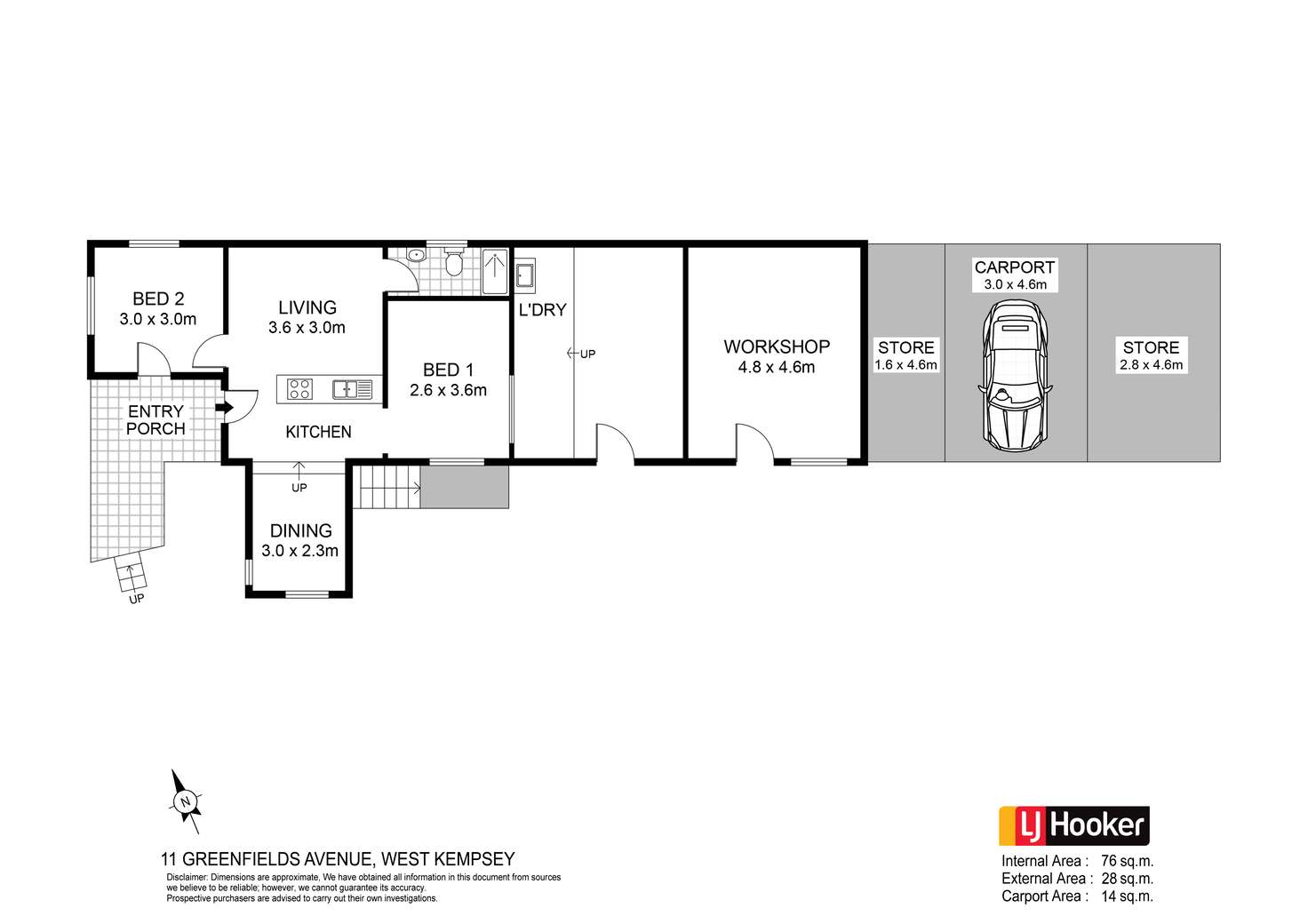 Floorplan of Homely house listing, 11 Greenfields Ave, West Kempsey NSW 2440