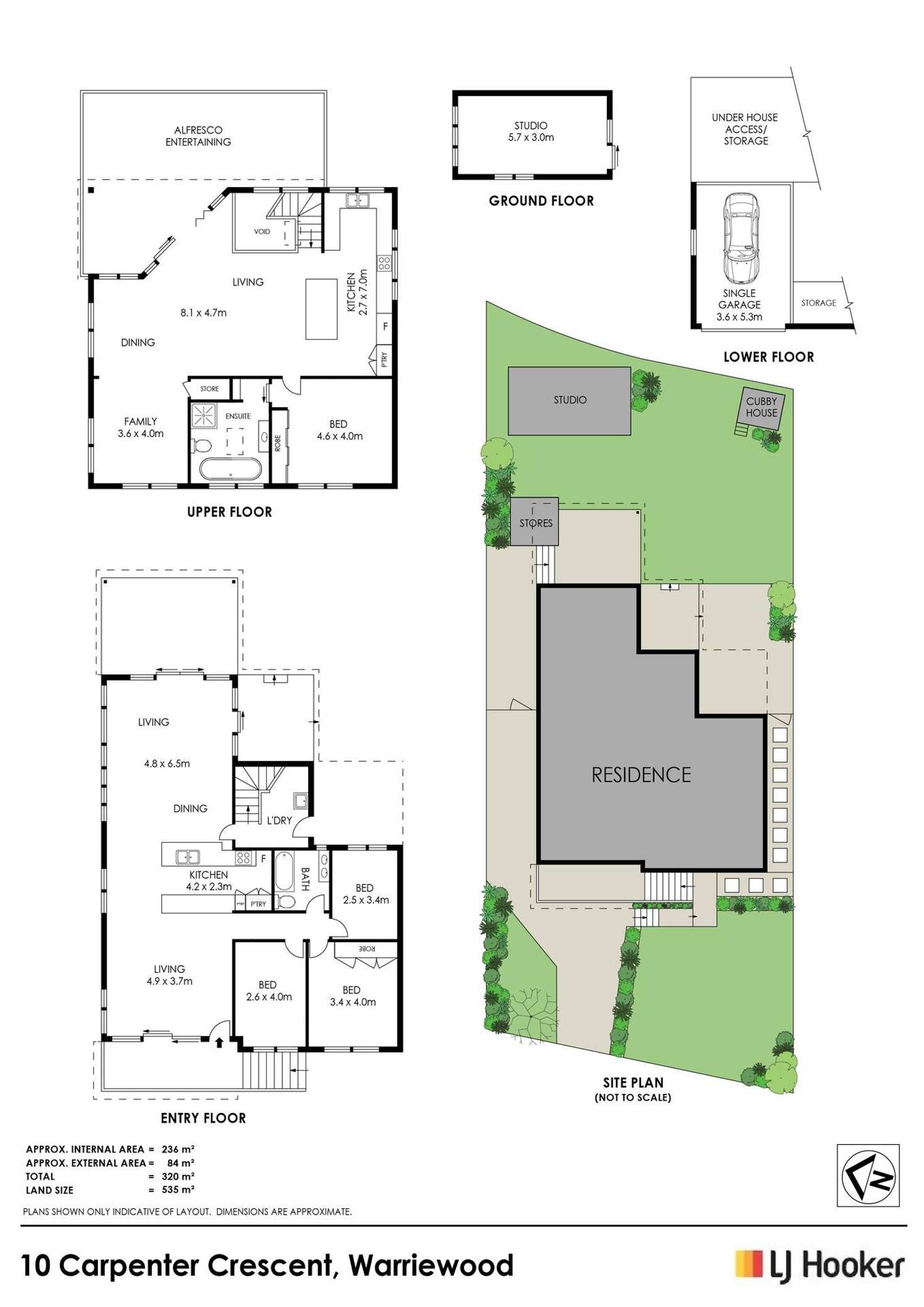 Floorplan of Homely house listing, 10 Carpenter Crescent, Warriewood NSW 2102