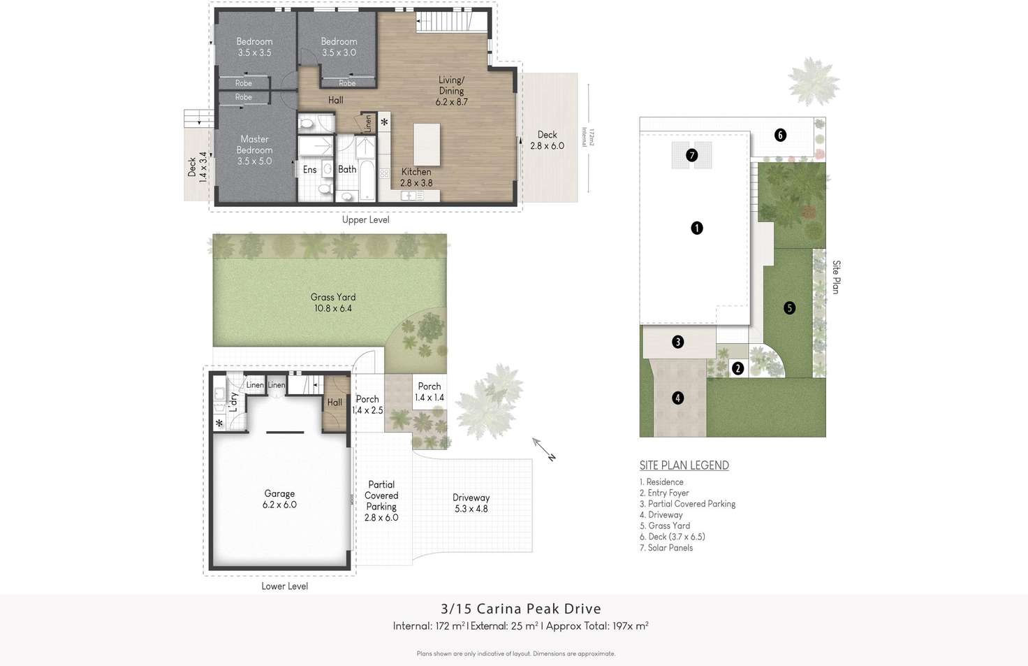 Floorplan of Homely house listing, 3/15 Carina Peak Drive, Varsity Lakes QLD 4227