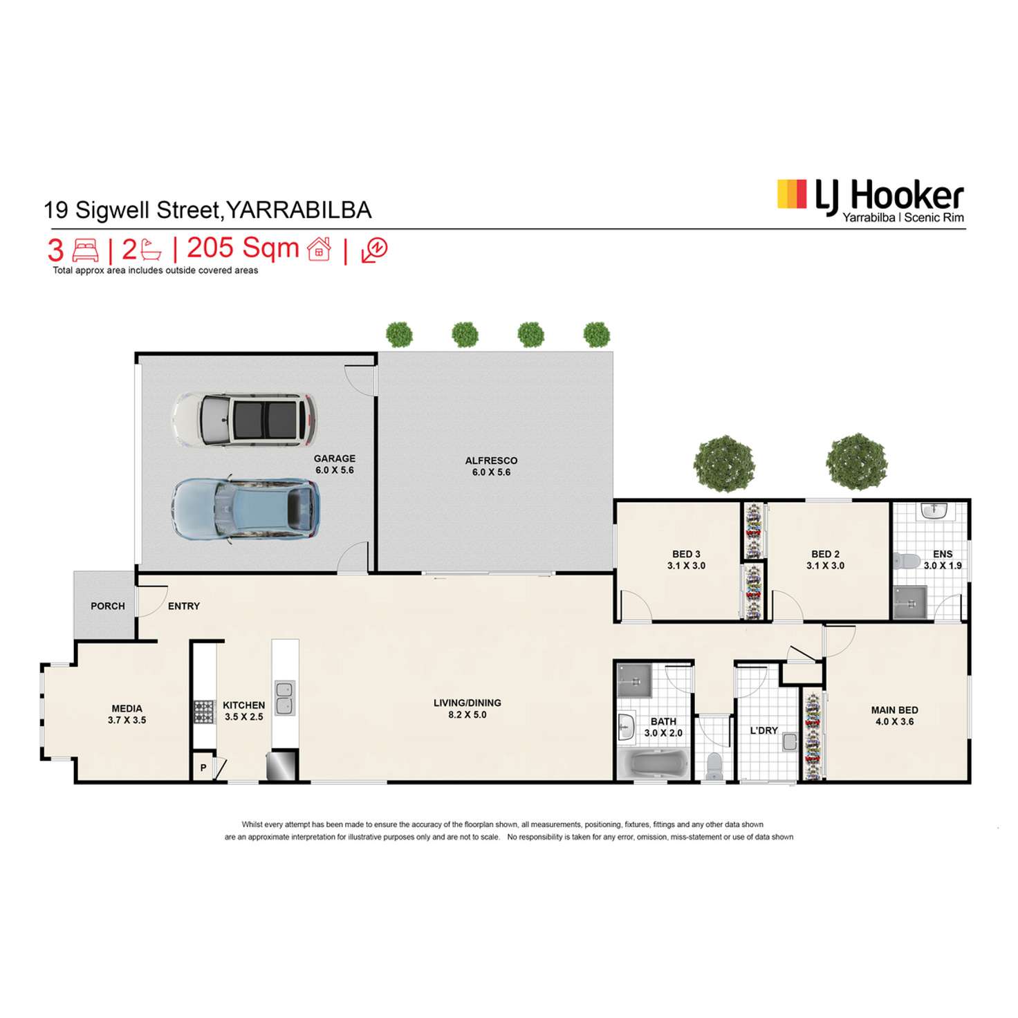 Floorplan of Homely house listing, 19 Sigwell Street, Yarrabilba QLD 4207