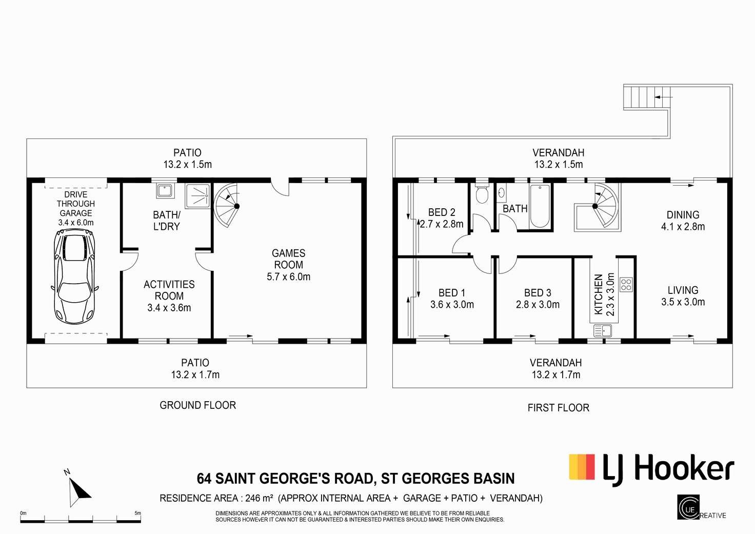 Floorplan of Homely house listing, 64 St Georges Road, St Georges Basin NSW 2540