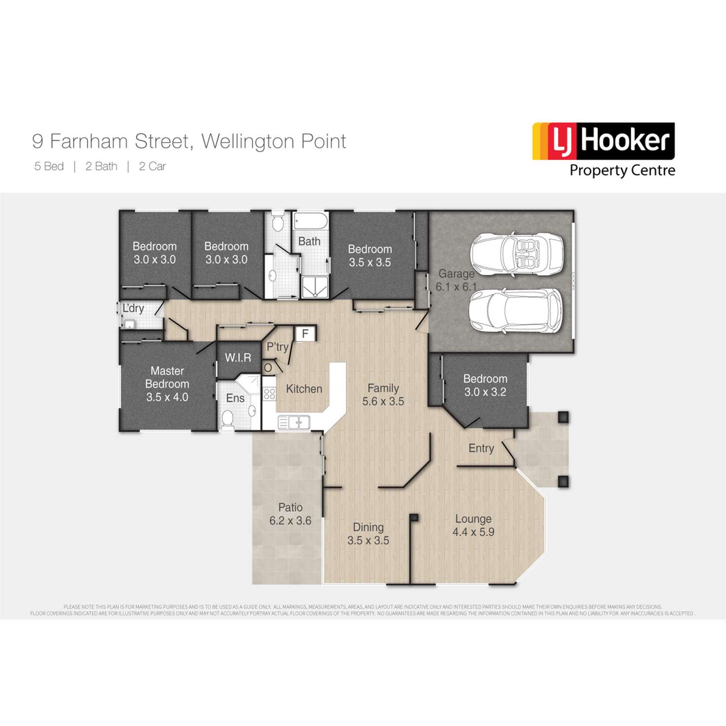 Floorplan of Homely house listing, 9 Farnham Street, Wellington Point QLD 4160