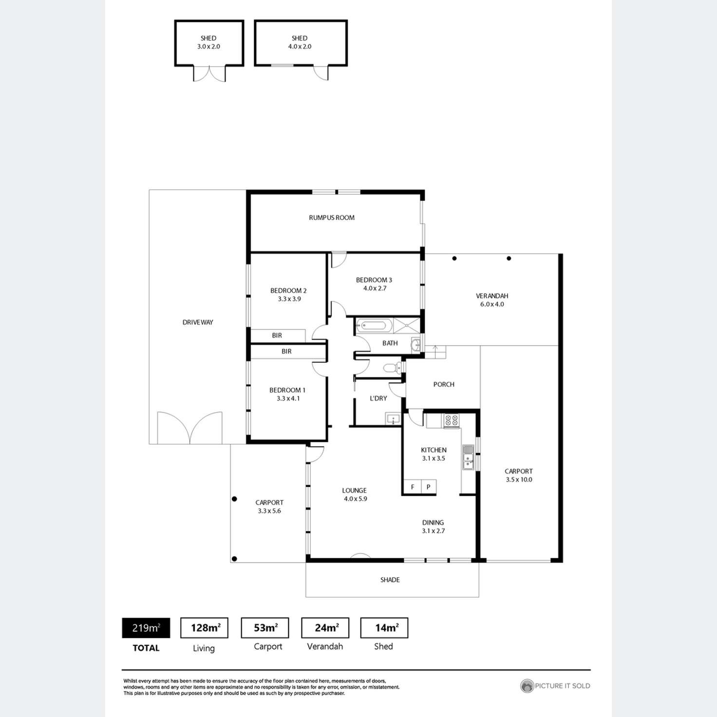 Floorplan of Homely house listing, 195 Kesters Road, Para Hills SA 5096