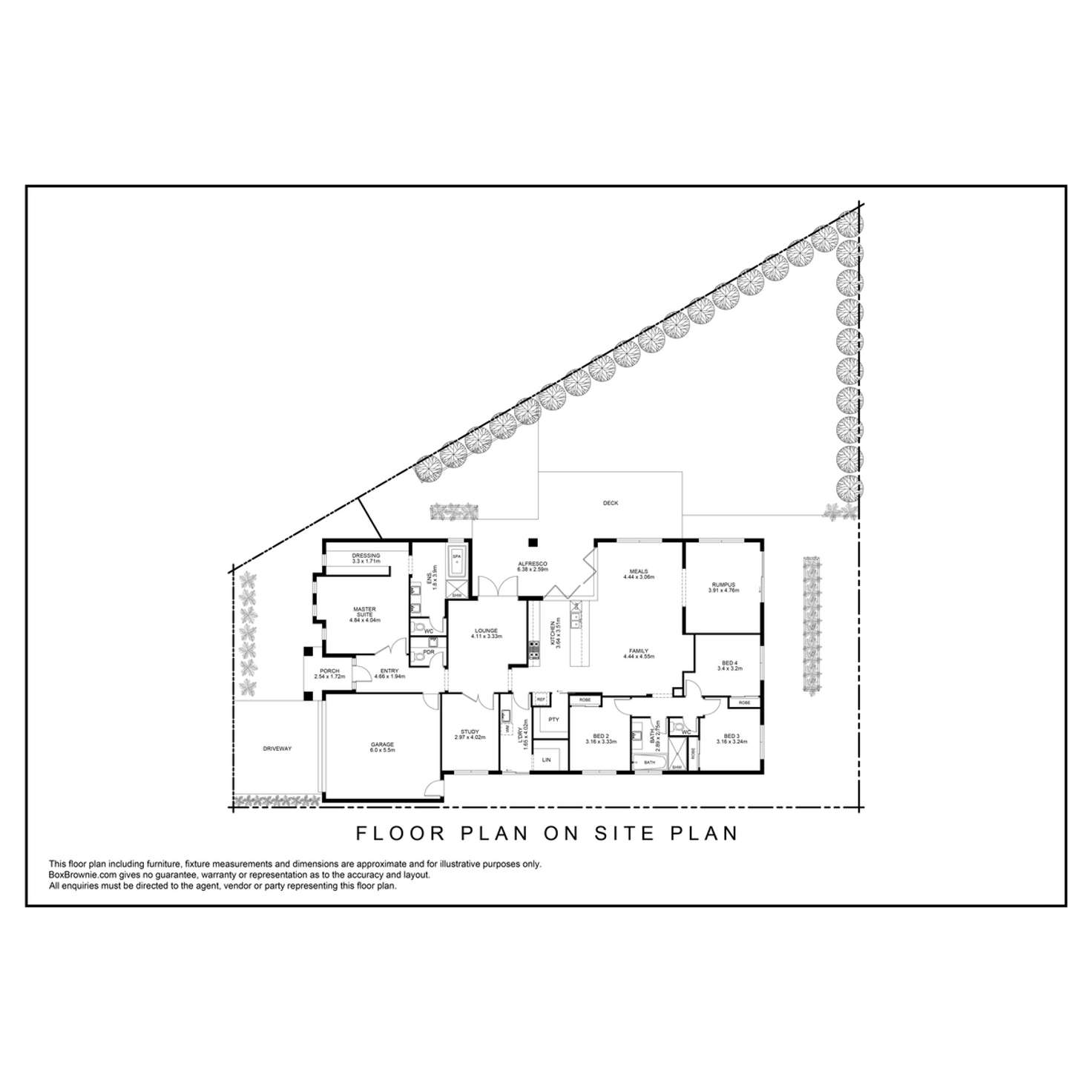 Floorplan of Homely house listing, 50 Mystic Grove, Point Cook VIC 3030