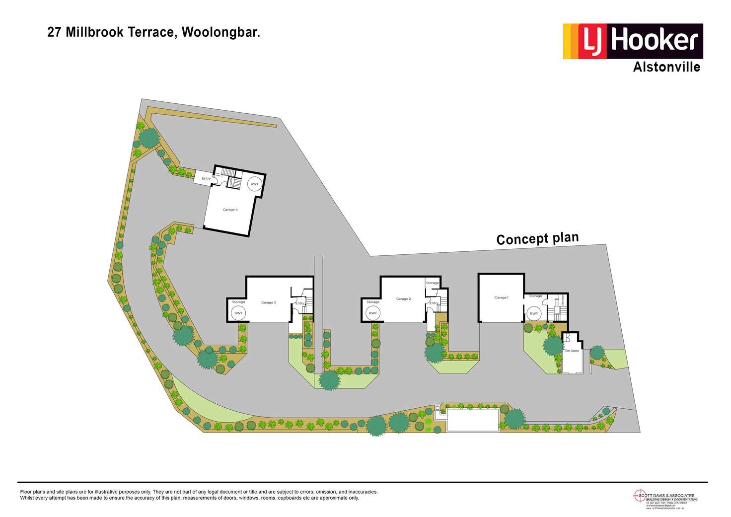 Floorplan of Homely residentialLand listing, 27 Millbrook Terrace, Wollongbar NSW 2477