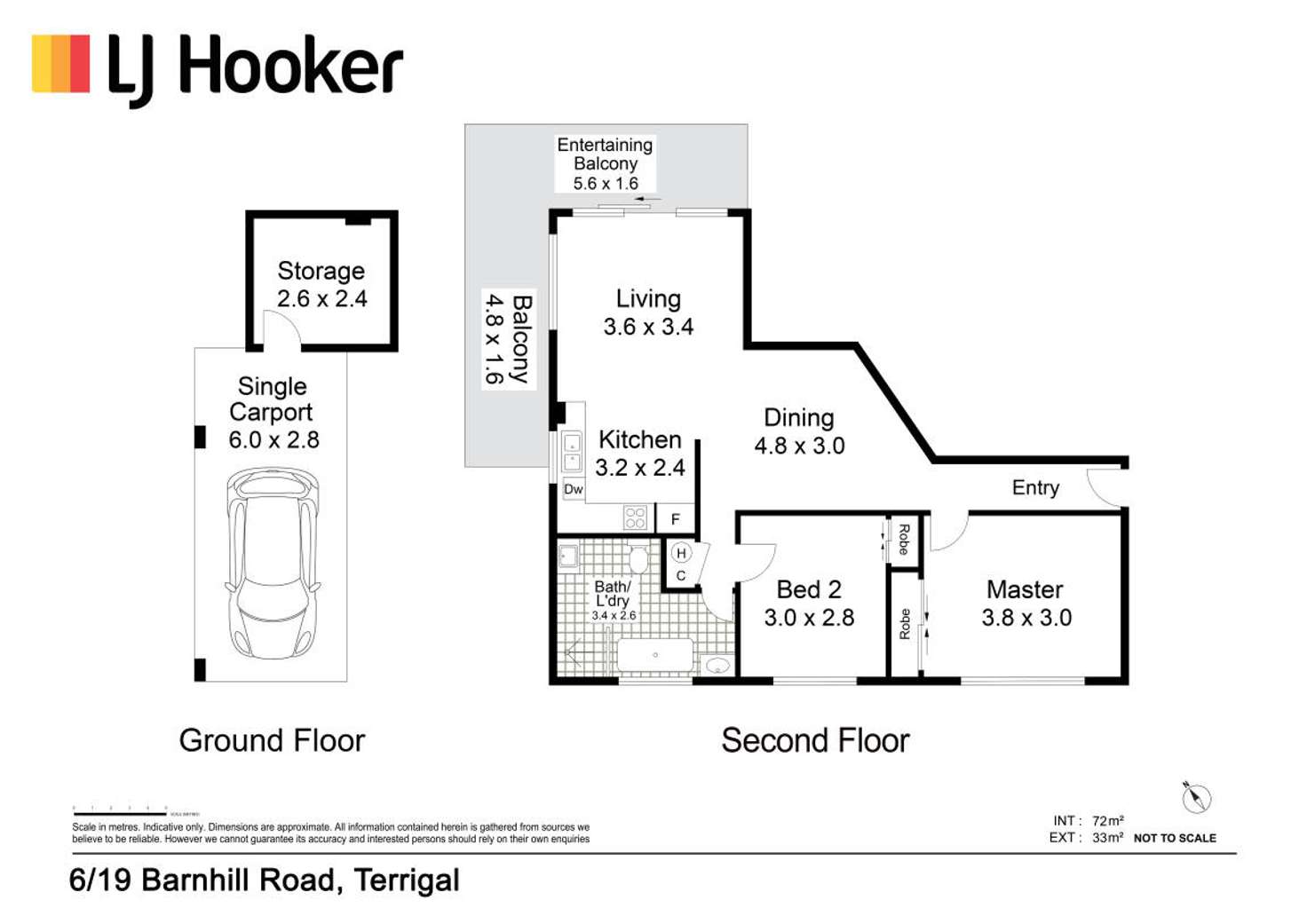 Floorplan of Homely unit listing, 6/19 Barnhill Road, Terrigal NSW 2260