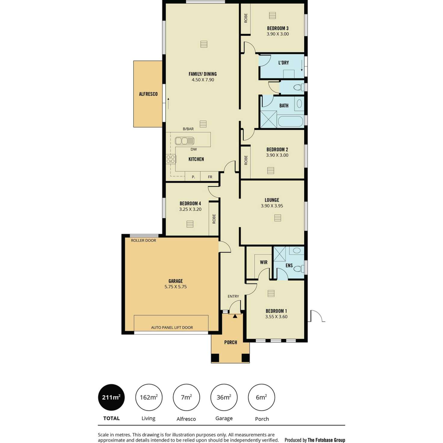 Floorplan of Homely house listing, 73 Serpentine Circuit, Andrews Farm SA 5114
