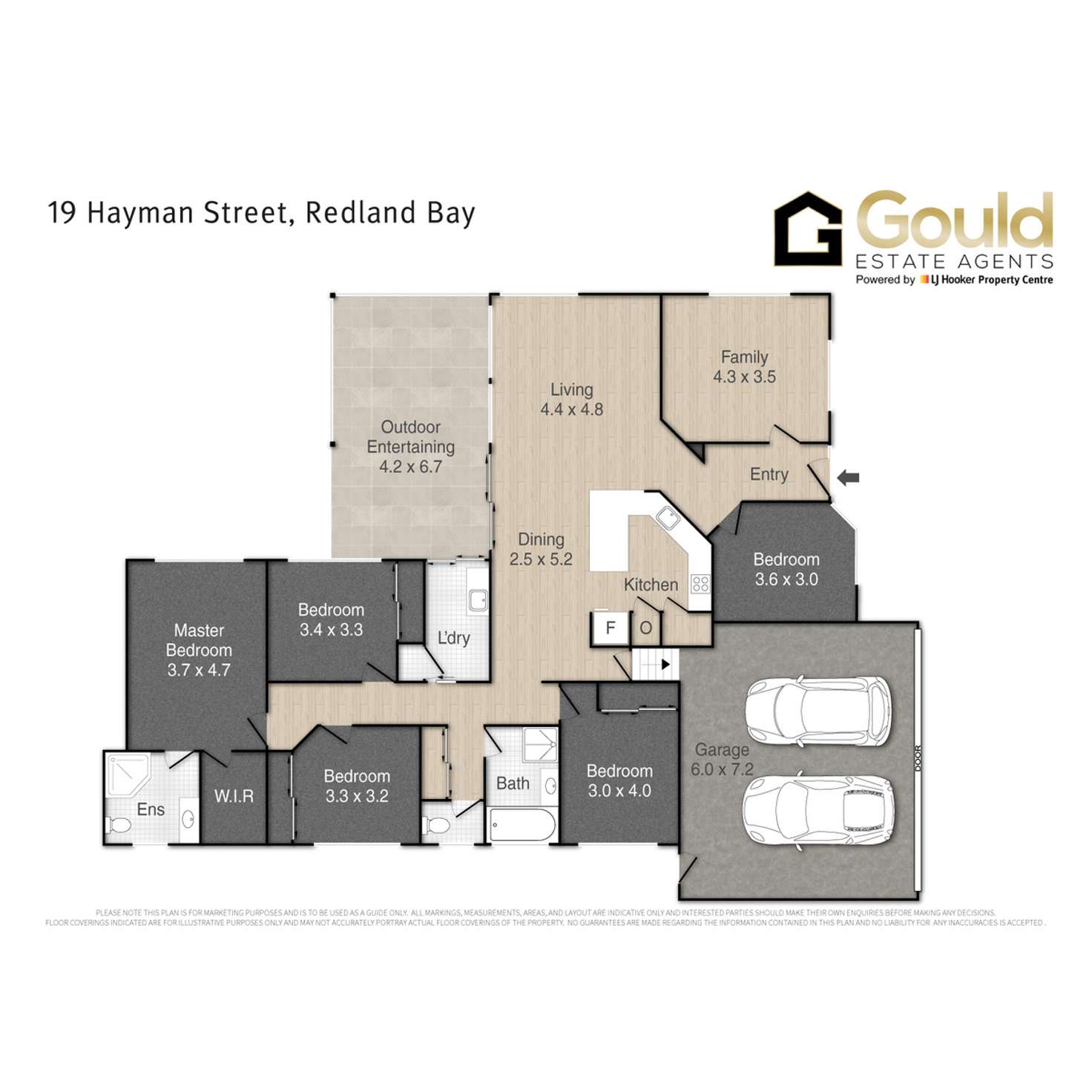 Floorplan of Homely house listing, 19 Hayman Street, Redland Bay QLD 4165