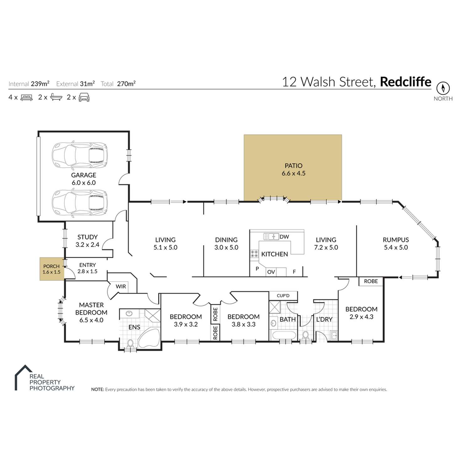 Floorplan of Homely house listing, 12 Walsh Street, Redcliffe QLD 4020