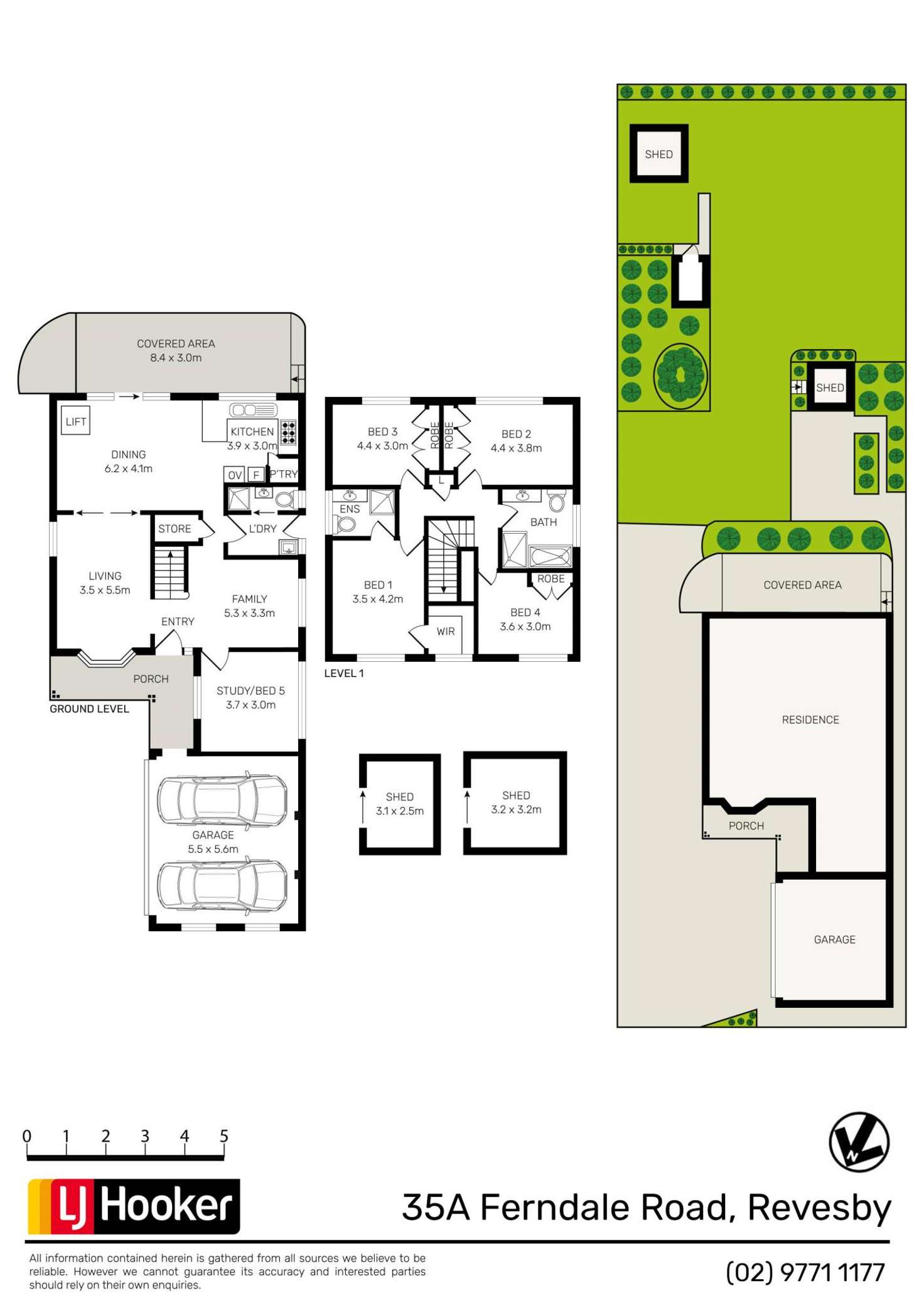 Floorplan of Homely house listing, 35A Ferndale Road, Revesby NSW 2212