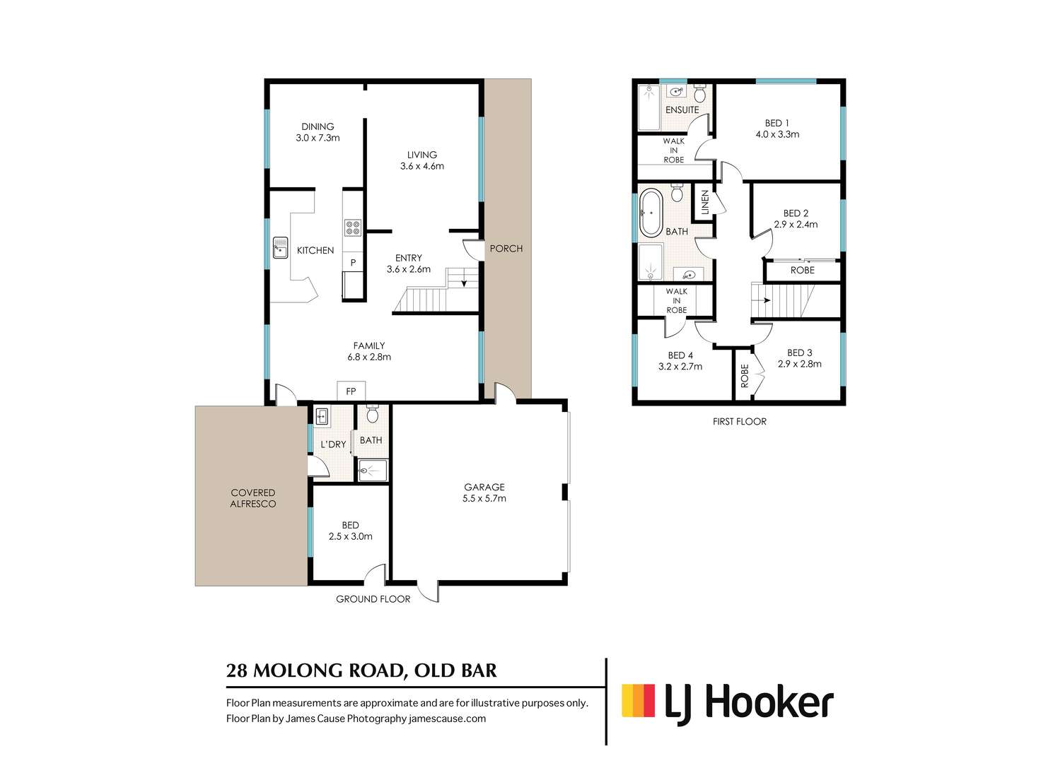 Floorplan of Homely house listing, 28 Molong Road, Old Bar NSW 2430