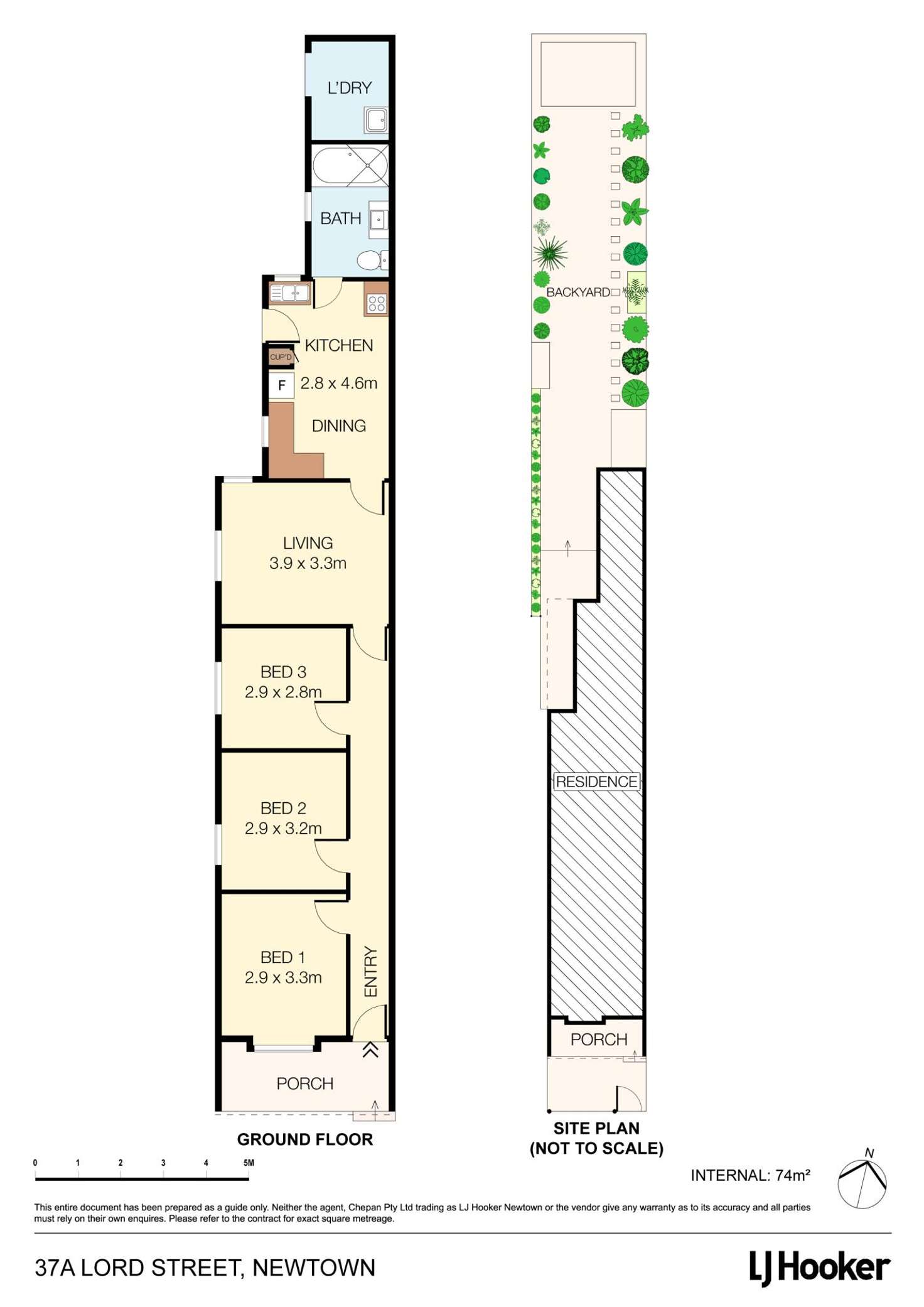 Floorplan of Homely house listing, 37A Lord Street, Newtown NSW 2042