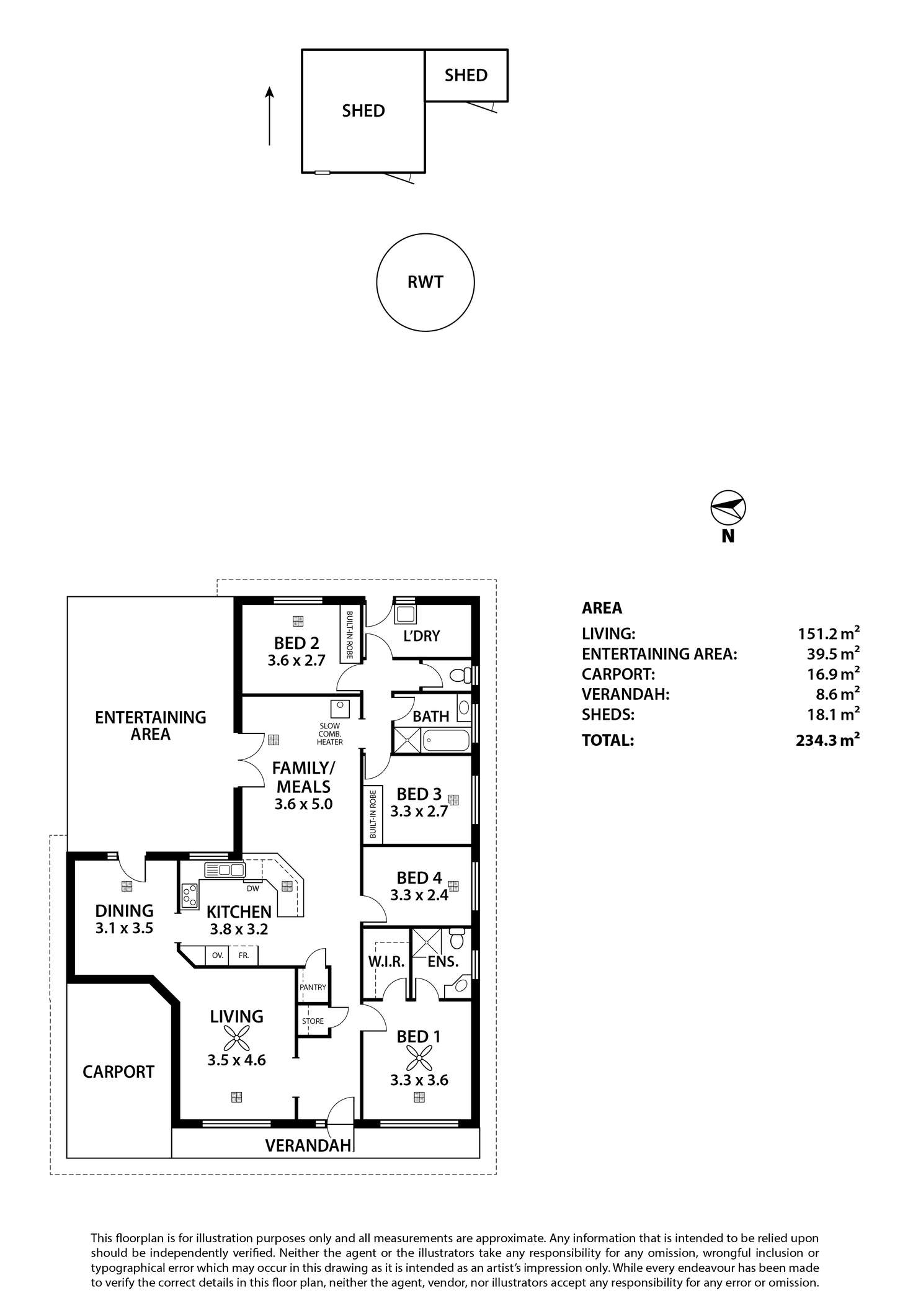 Floorplan of Homely house listing, 30 Parr Street, Nairne SA 5252