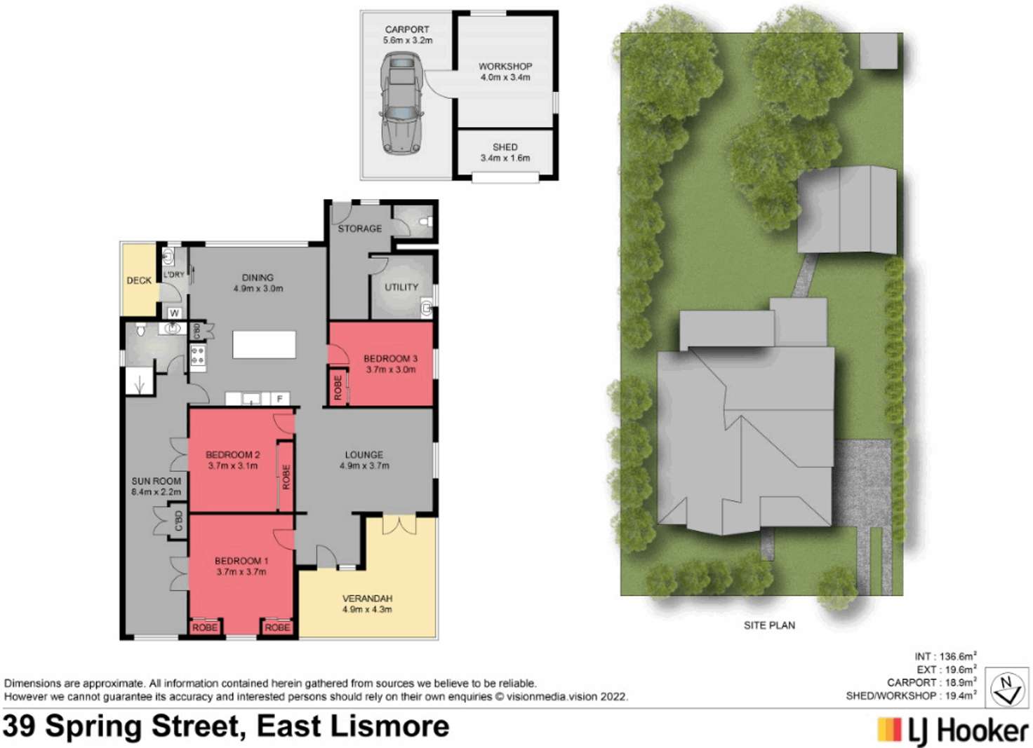 Floorplan of Homely house listing, 39 Spring Street, East Lismore NSW 2480