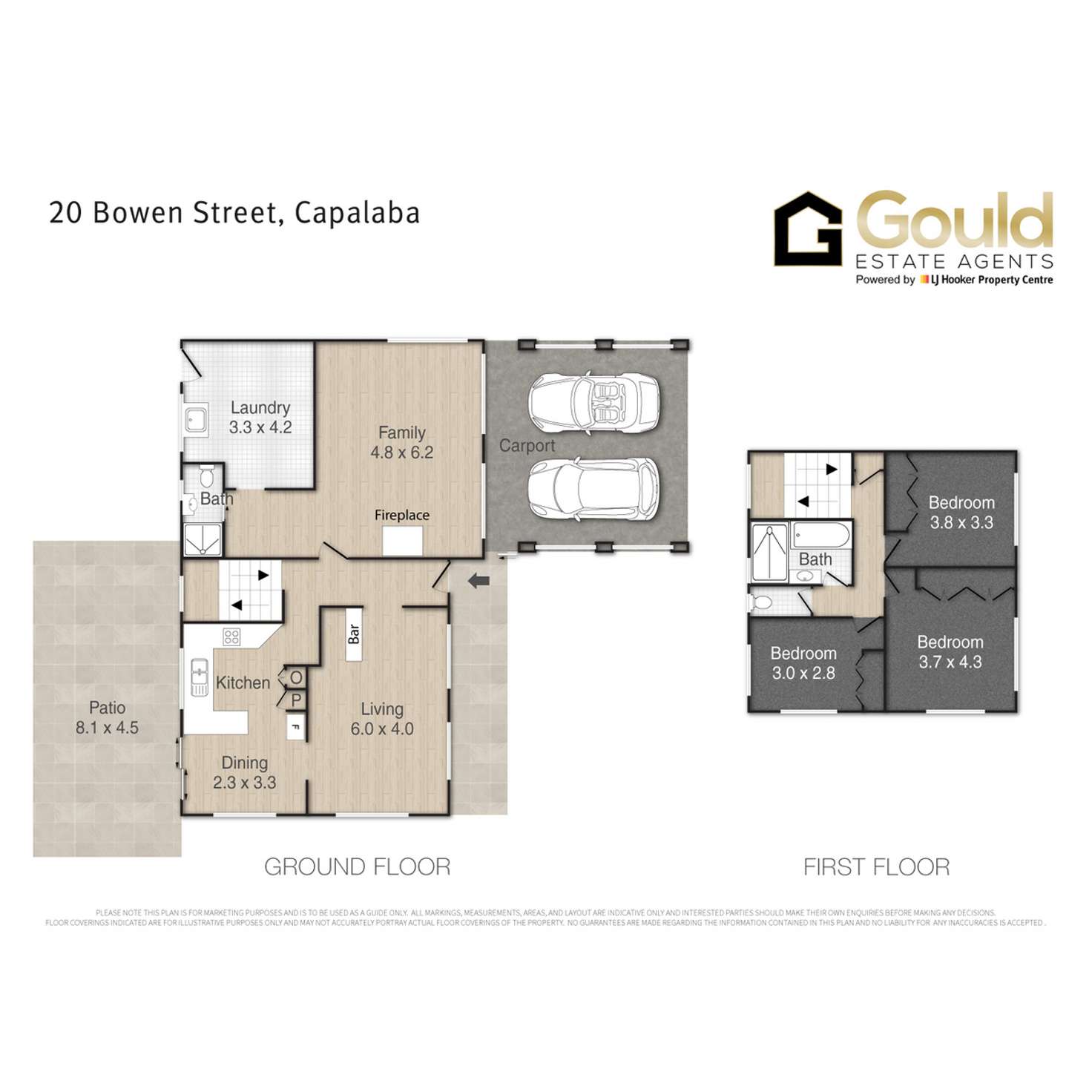 Floorplan of Homely house listing, 20 Bowen Street, Capalaba QLD 4157