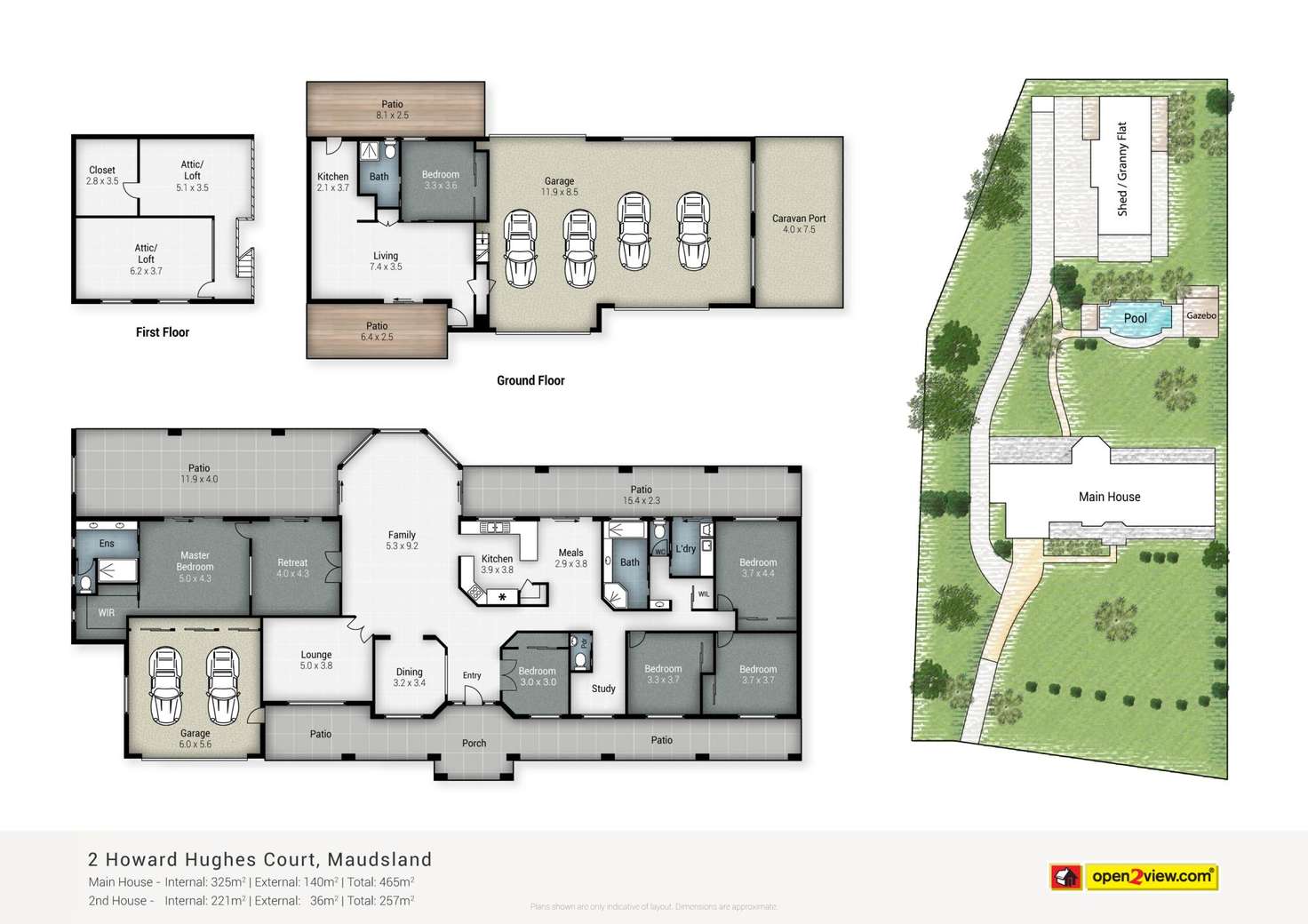 Floorplan of Homely house listing, 2 Howard Hughes Court, Maudsland QLD 4210