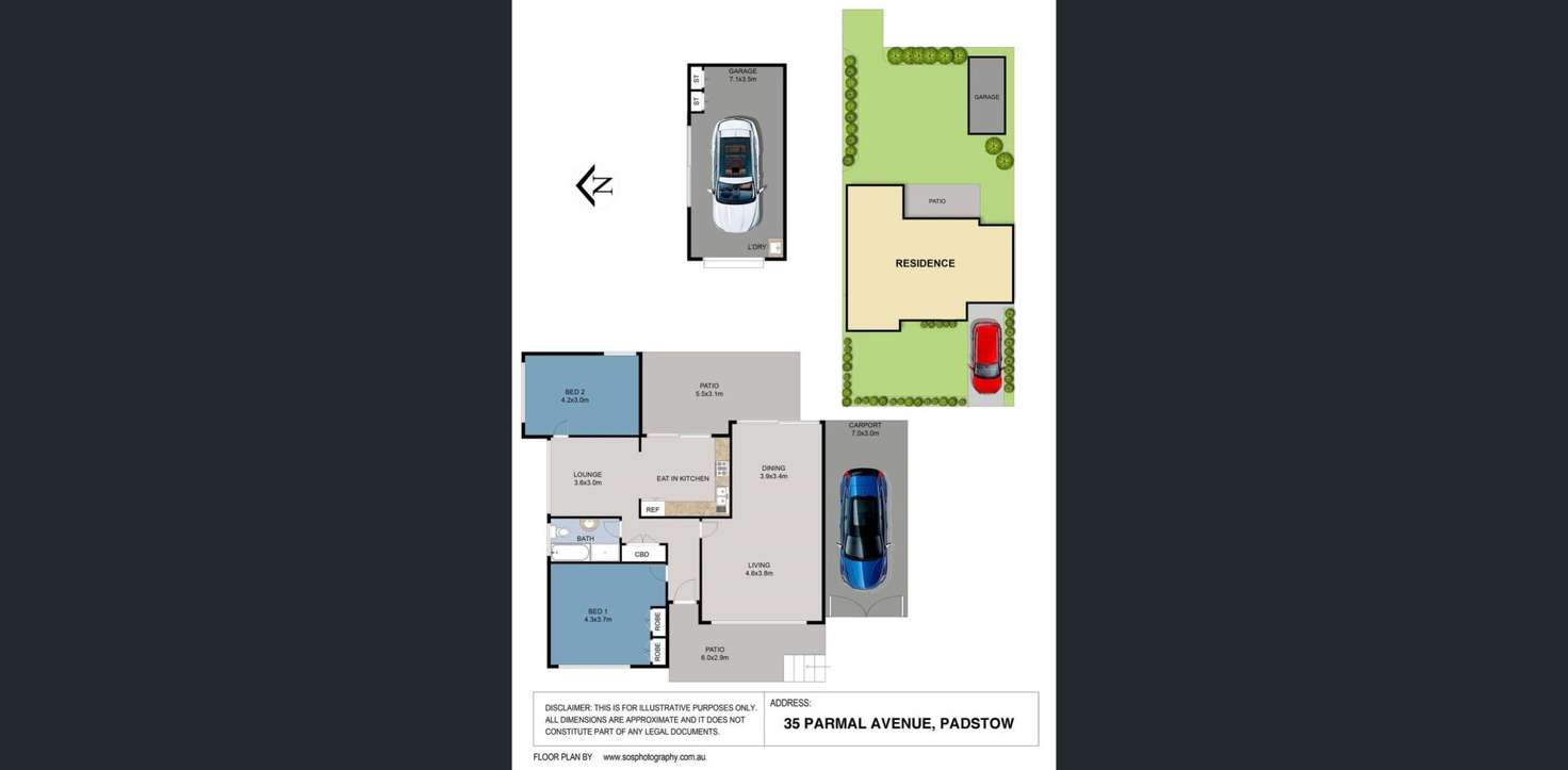 Floorplan of Homely house listing, 35 Parmal Avenue, Padstow NSW 2211