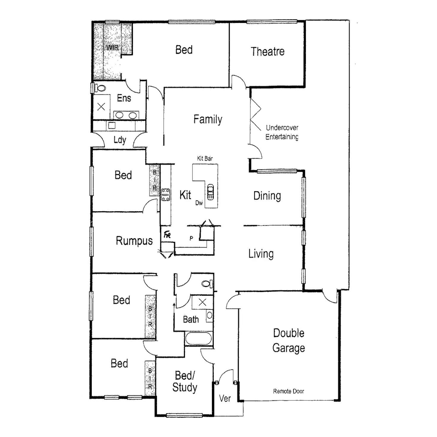 Floorplan of Homely house listing, 5 Hasluck Gardens, Point Cook VIC 3030