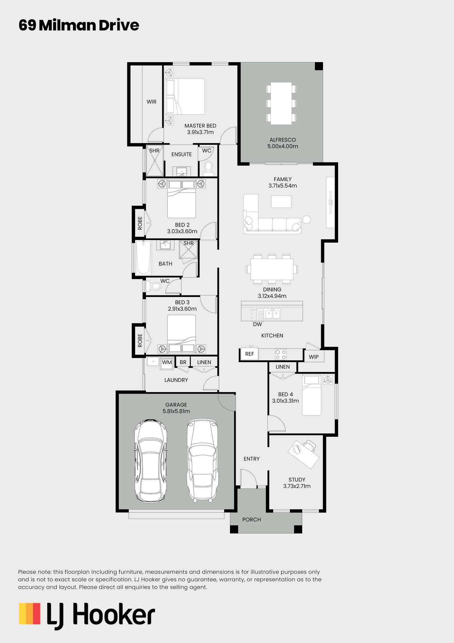 Floorplan of Homely house listing, 69 Milman Drive, Port Douglas QLD 4877