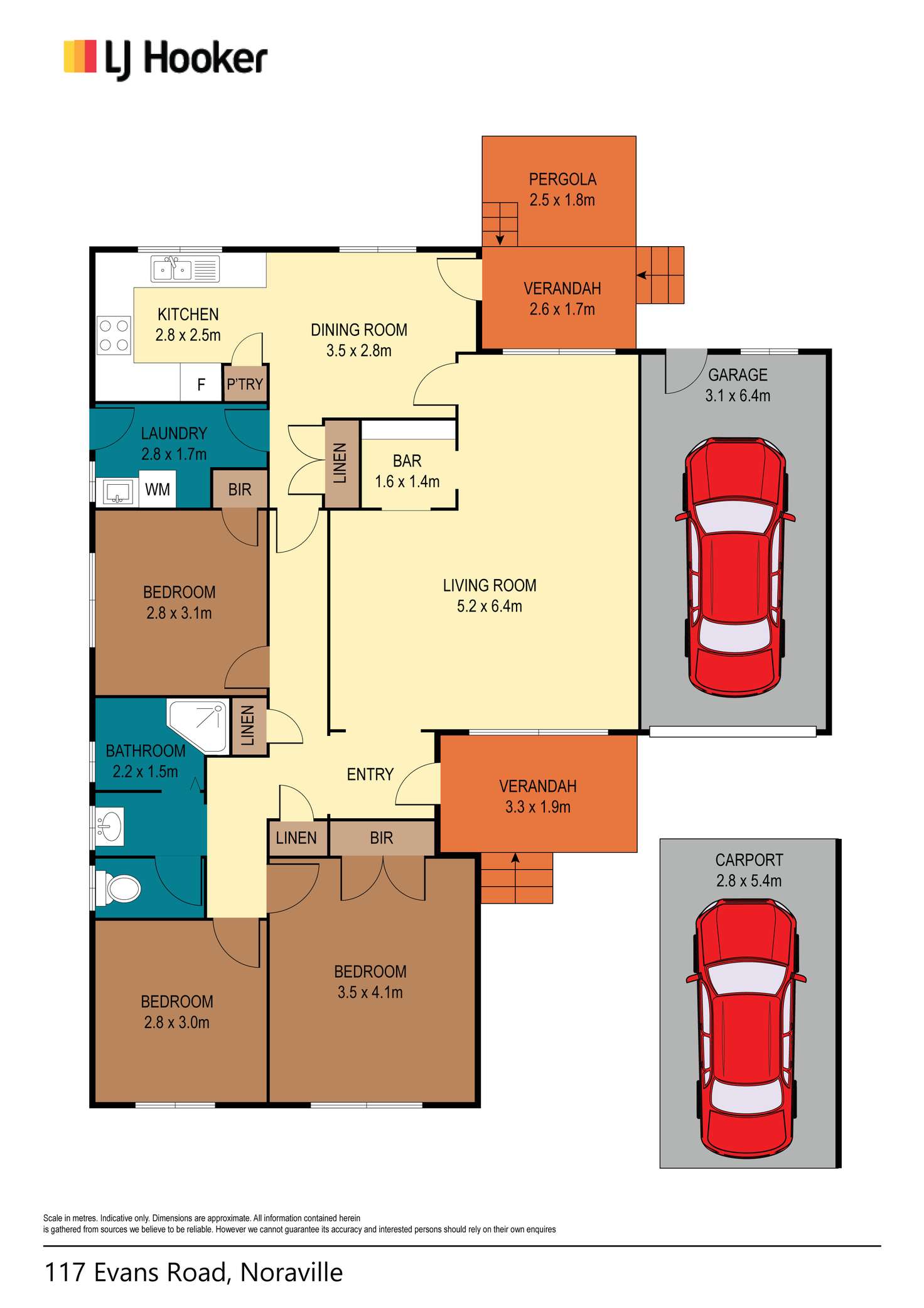Floorplan of Homely house listing, 117 Evans Road, Noraville NSW 2263
