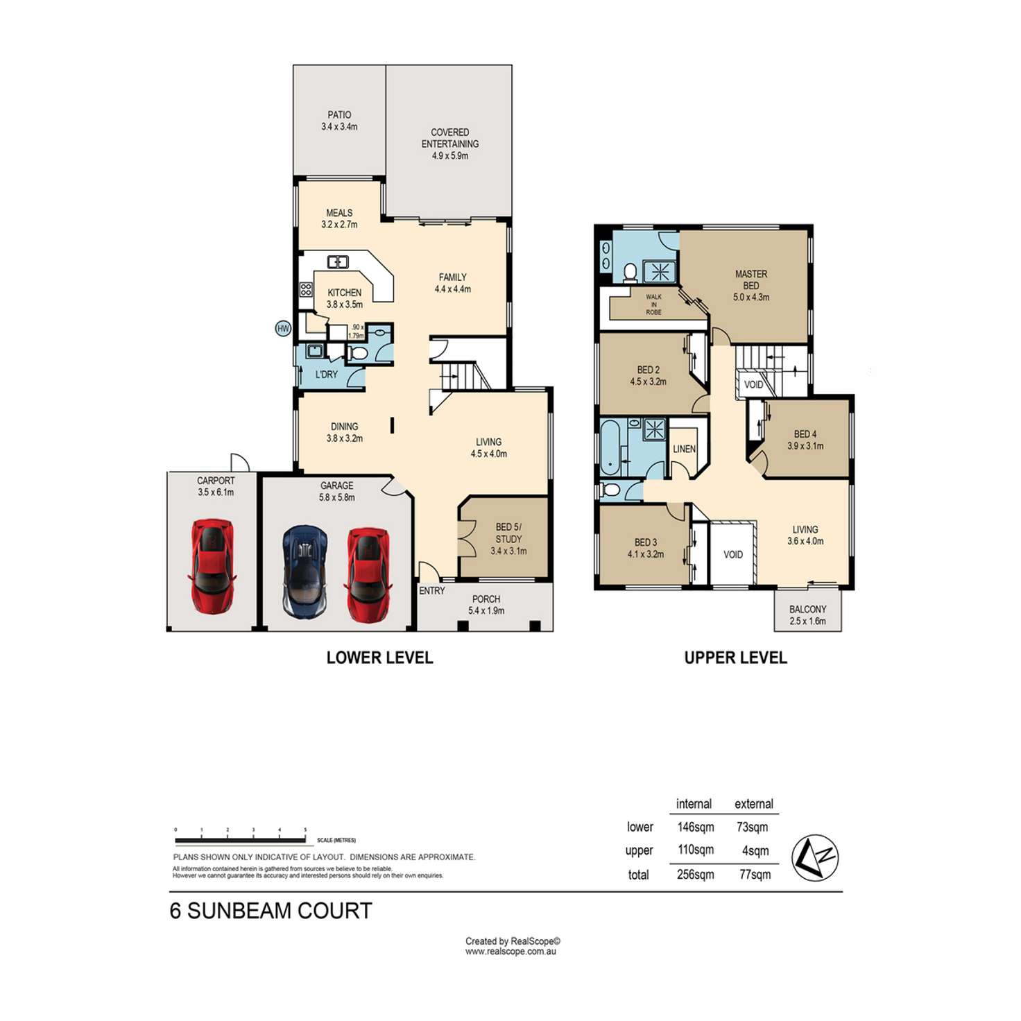 Floorplan of Homely house listing, 6 Sunbeam Court, Eatons Hill QLD 4037