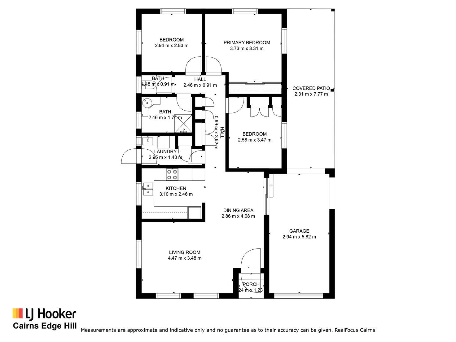 Floorplan of Homely unit listing, 8/87 Macilwraith Street, Manoora QLD 4870