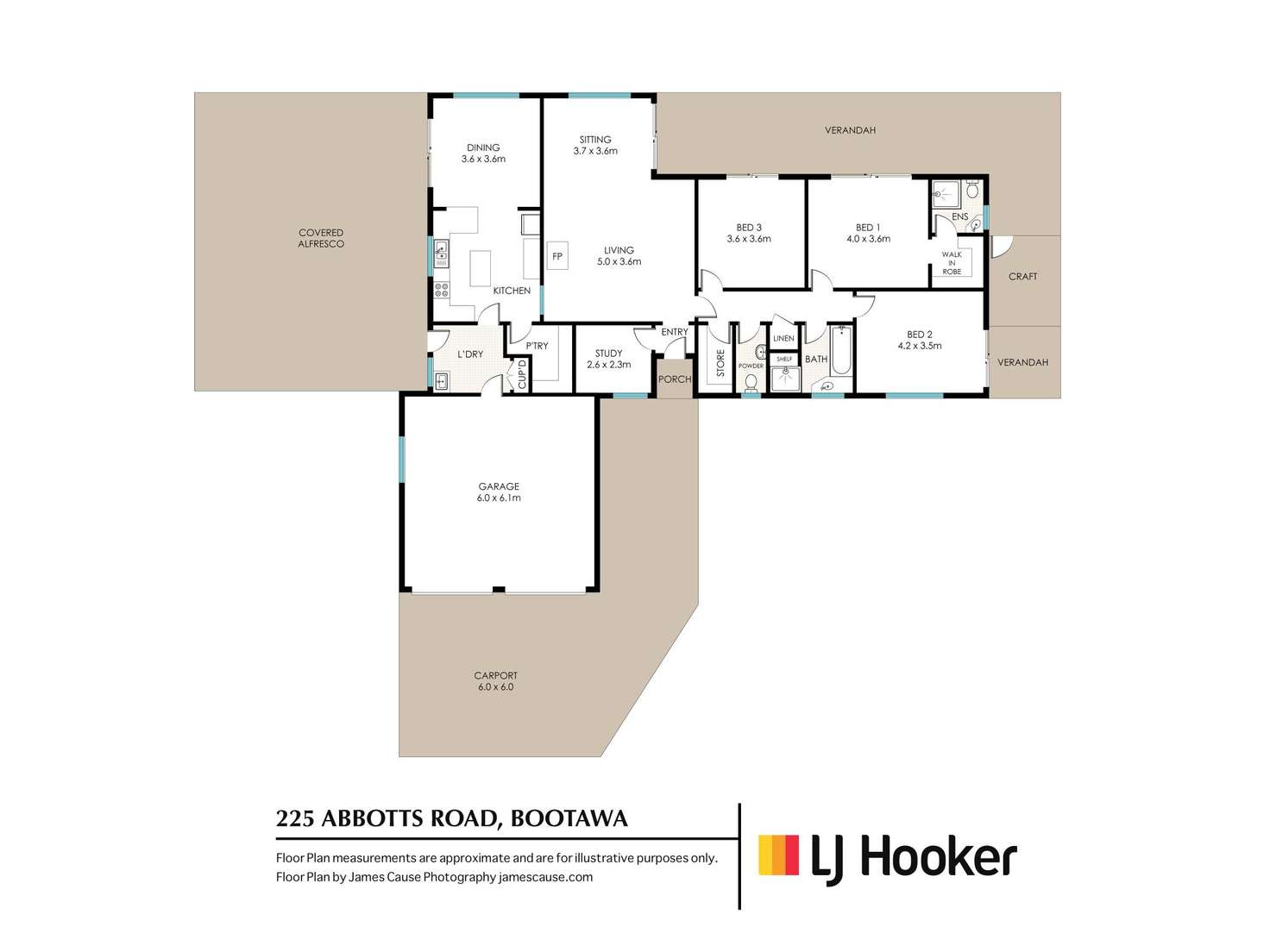 Floorplan of Homely ruralOther listing, 225 Abbotts Road, Bootawa NSW 2430