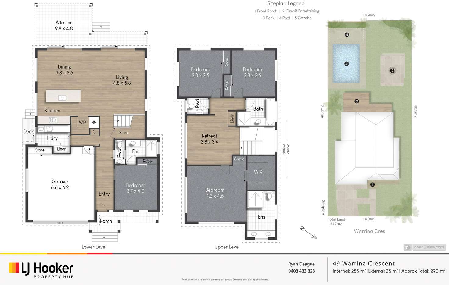 Floorplan of Homely house listing, 49 Warrina Crescent, Burleigh Waters QLD 4220