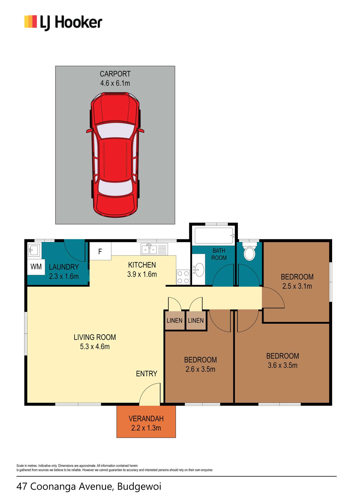Floorplan of Homely house listing, 47 Coonanga Avenue, Budgewoi NSW 2262
