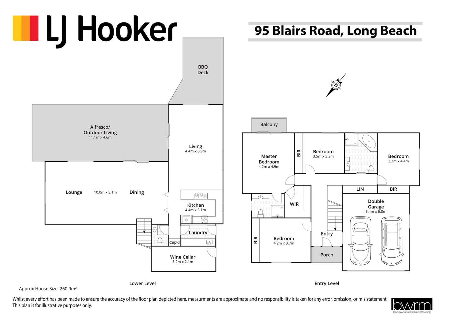 Floorplan of Homely house listing, 95 Blairs Road, Long Beach NSW 2536