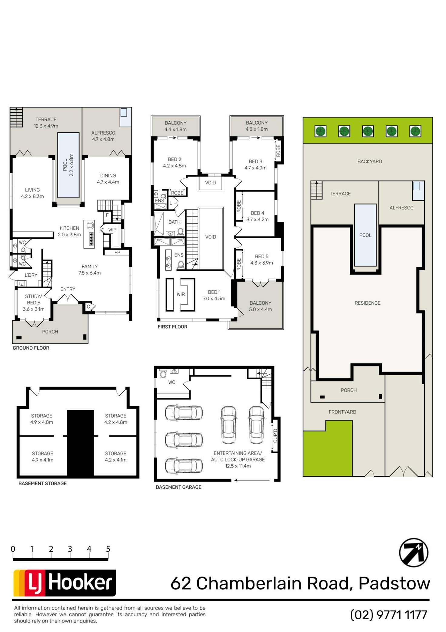 Floorplan of Homely house listing, 62 Chamberlain Road, Padstow NSW 2211