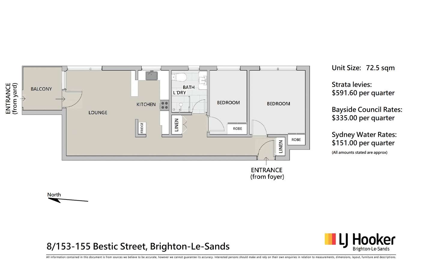 Floorplan of Homely unit listing, 8/153-157 Bestic Street, Brighton-Le-Sands NSW 2216