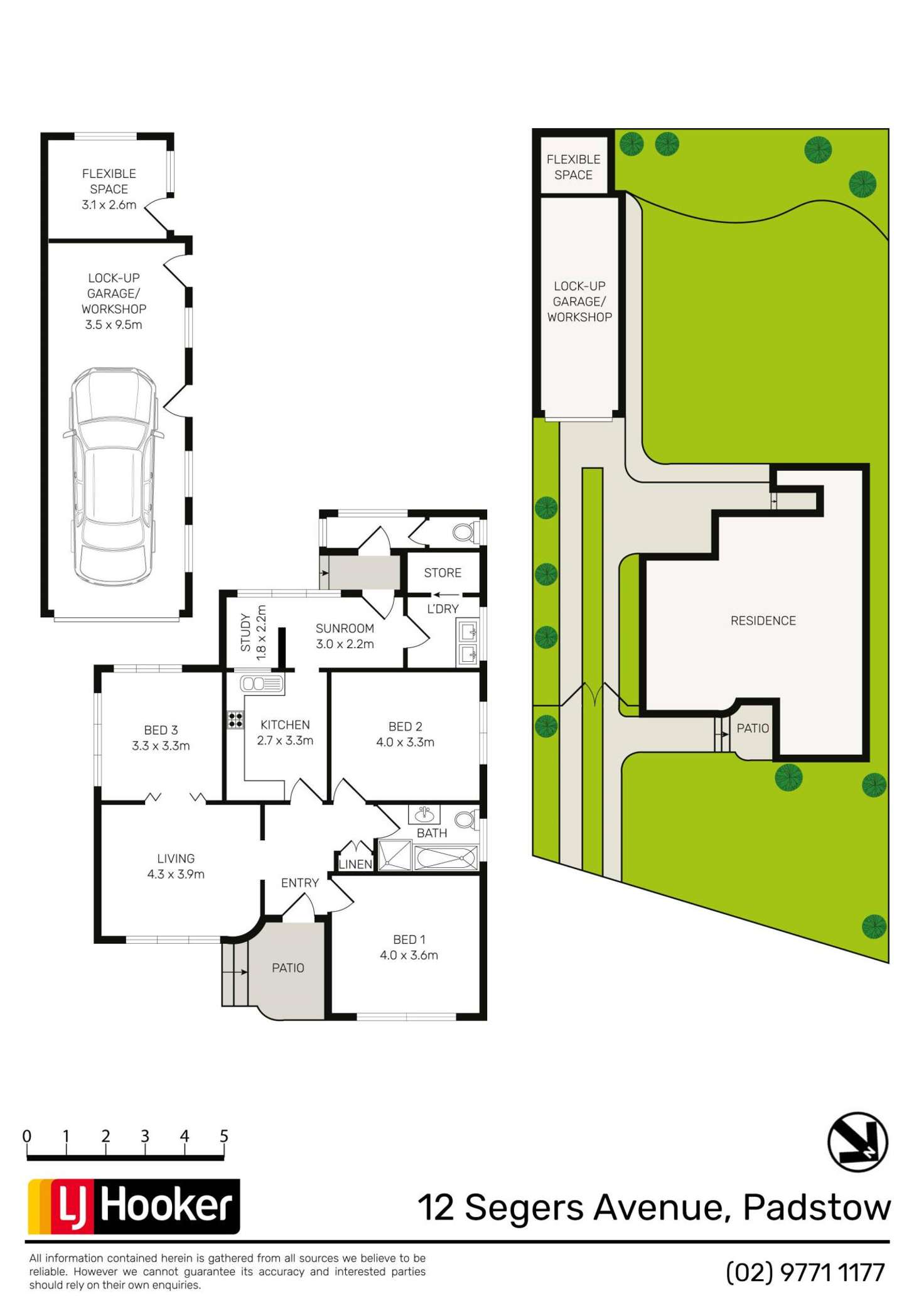 Floorplan of Homely house listing, 12 Segers Ave, Padstow NSW 2211
