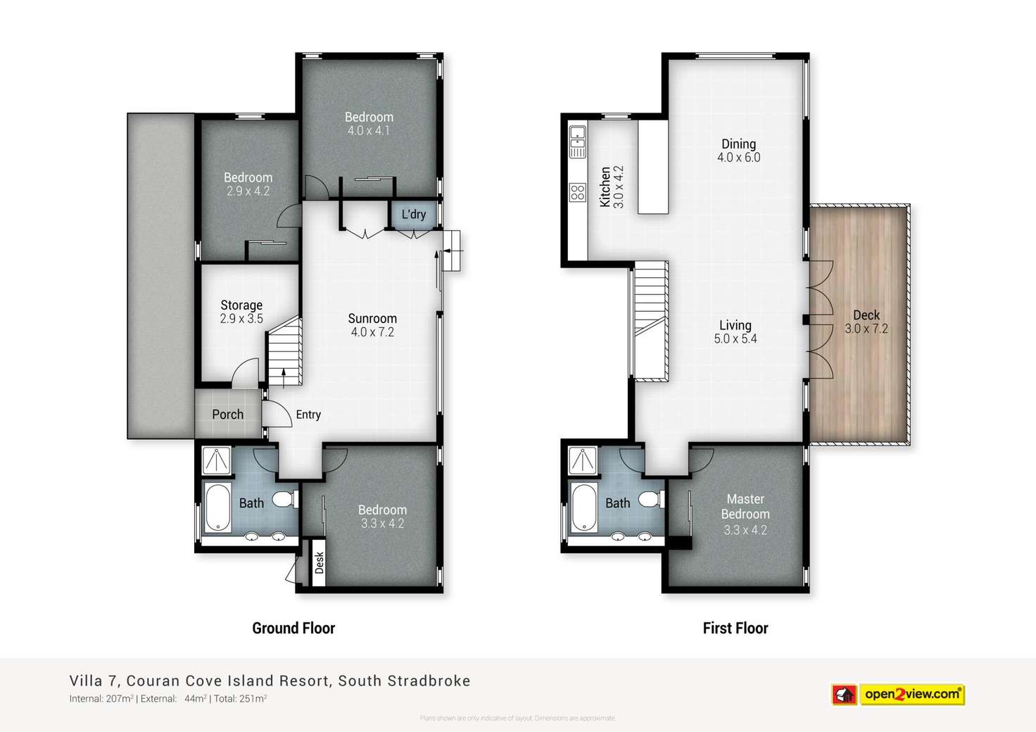 Floorplan of Homely villa listing, Villa 7 Island Street, South Stradbroke QLD 4216