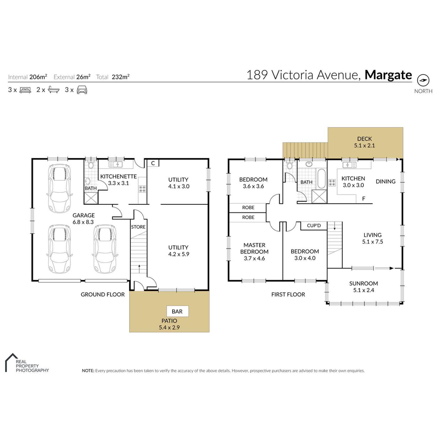 Floorplan of Homely house listing, 189 Victoria Avenue, Margate QLD 4019