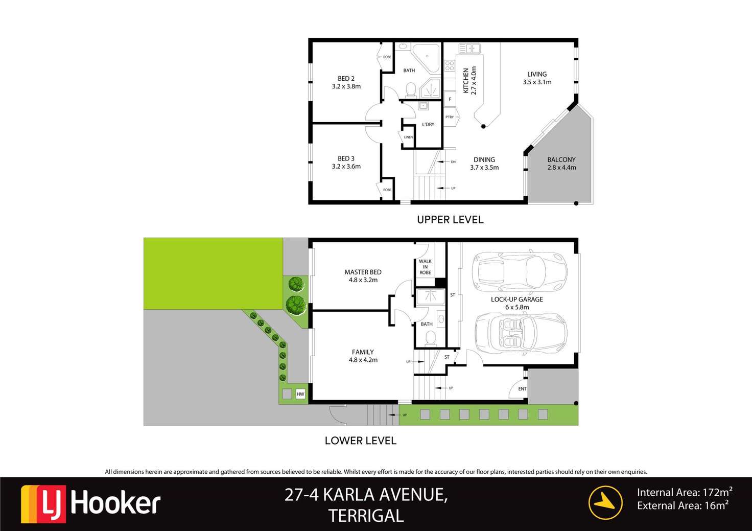 Floorplan of Homely townhouse listing, 27/4 Karla Avenue, Terrigal NSW 2260