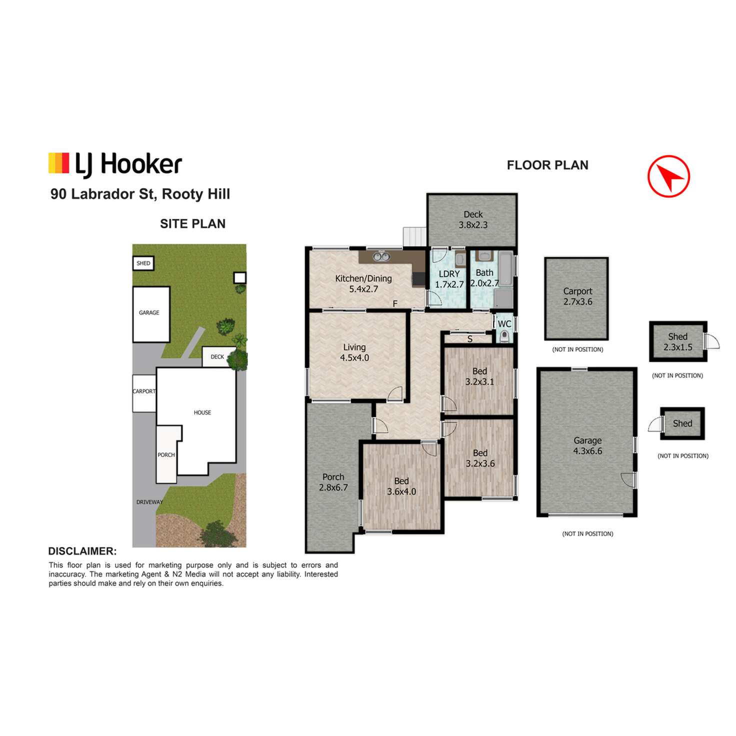 Floorplan of Homely house listing, 90 Labrador Street, Rooty Hill NSW 2766