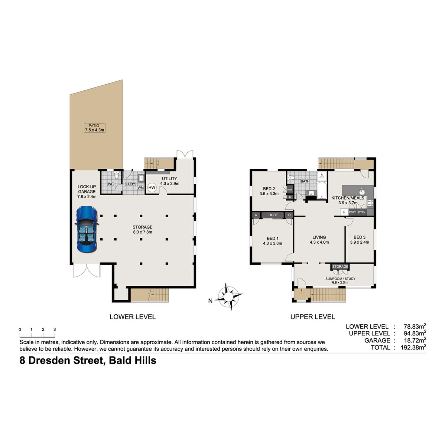 Floorplan of Homely house listing, 8 Dresden Street, Bald Hills QLD 4036