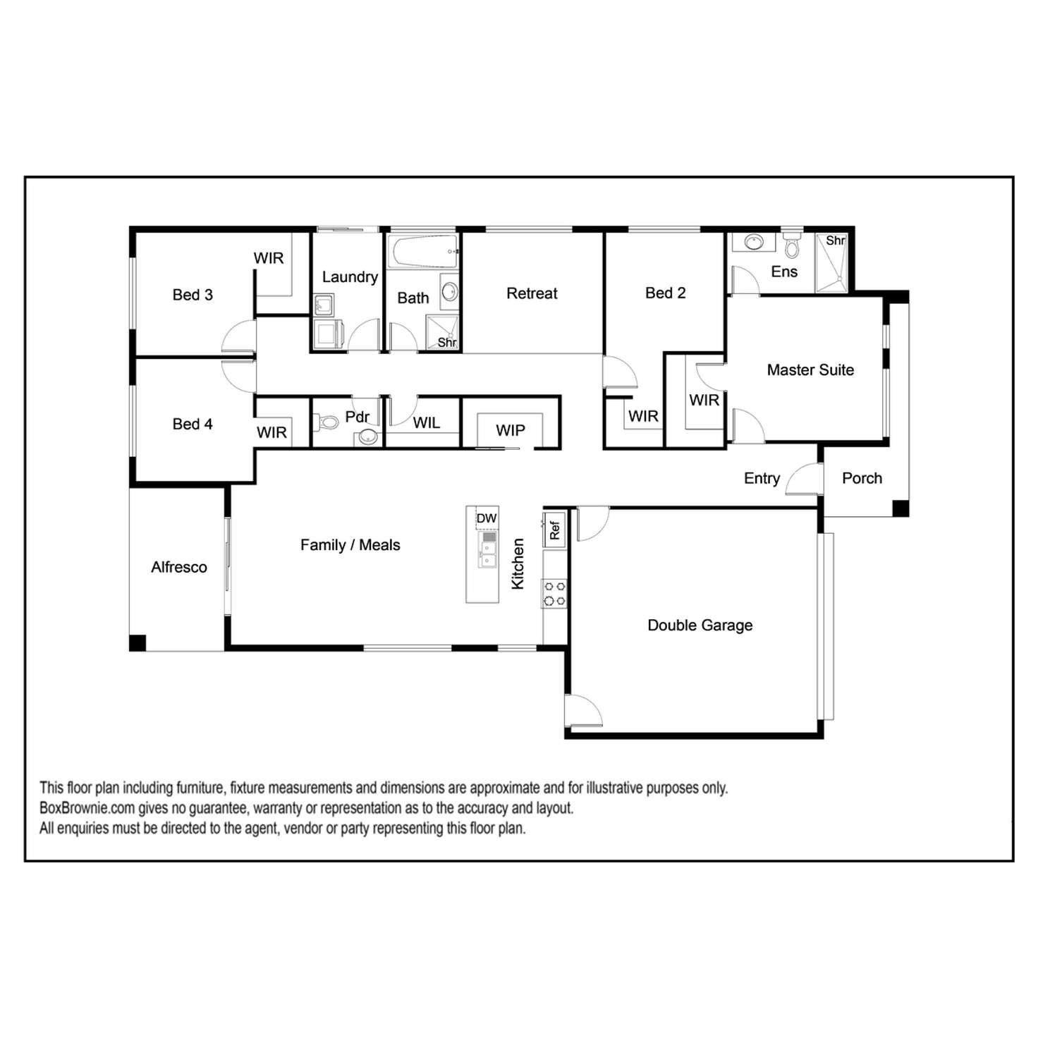 Floorplan of Homely house listing, 2 Irvine Avenue, Strathtulloh VIC 3338